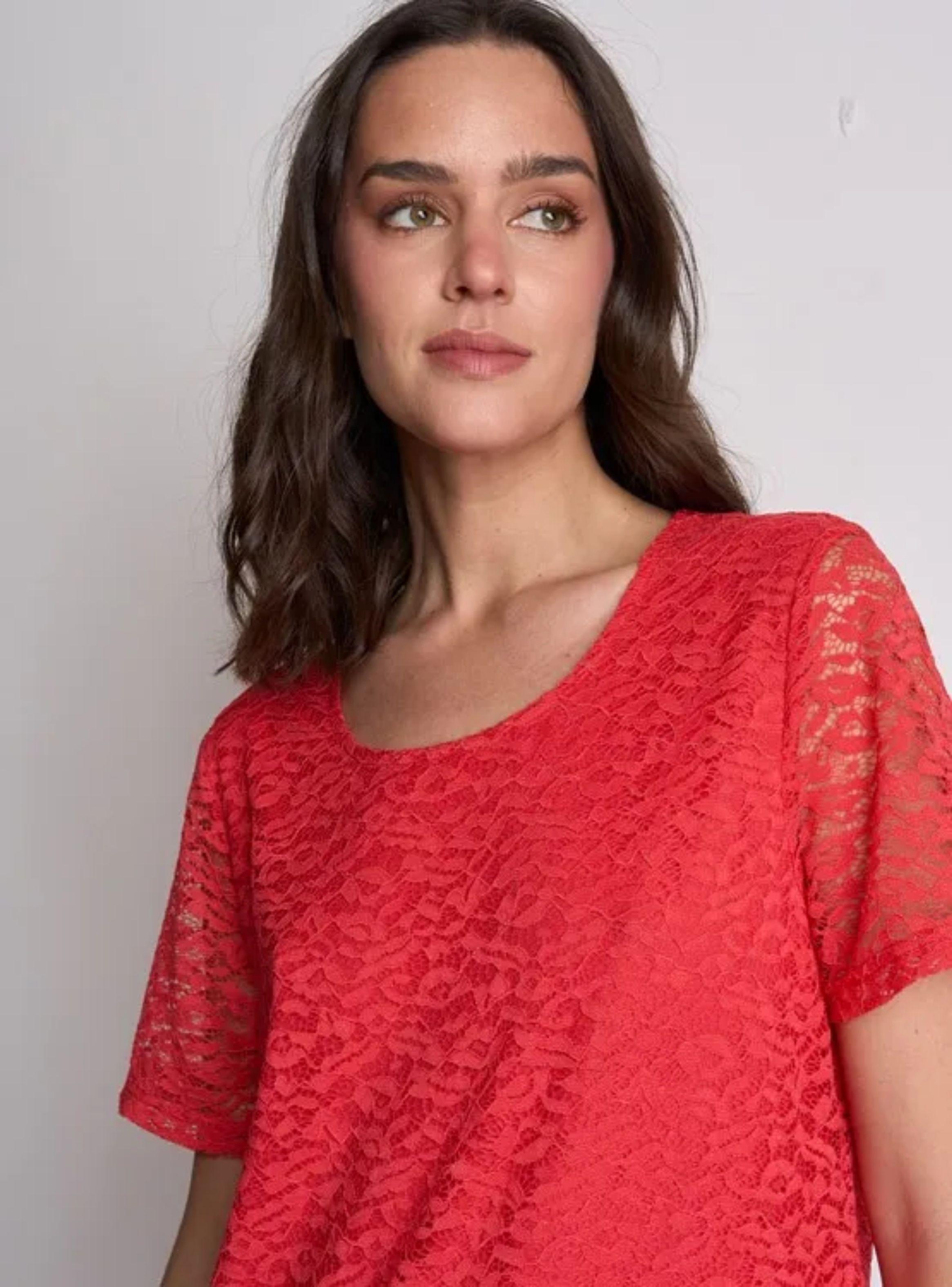 Polera Cacharel Mujer Efy Sandia-2