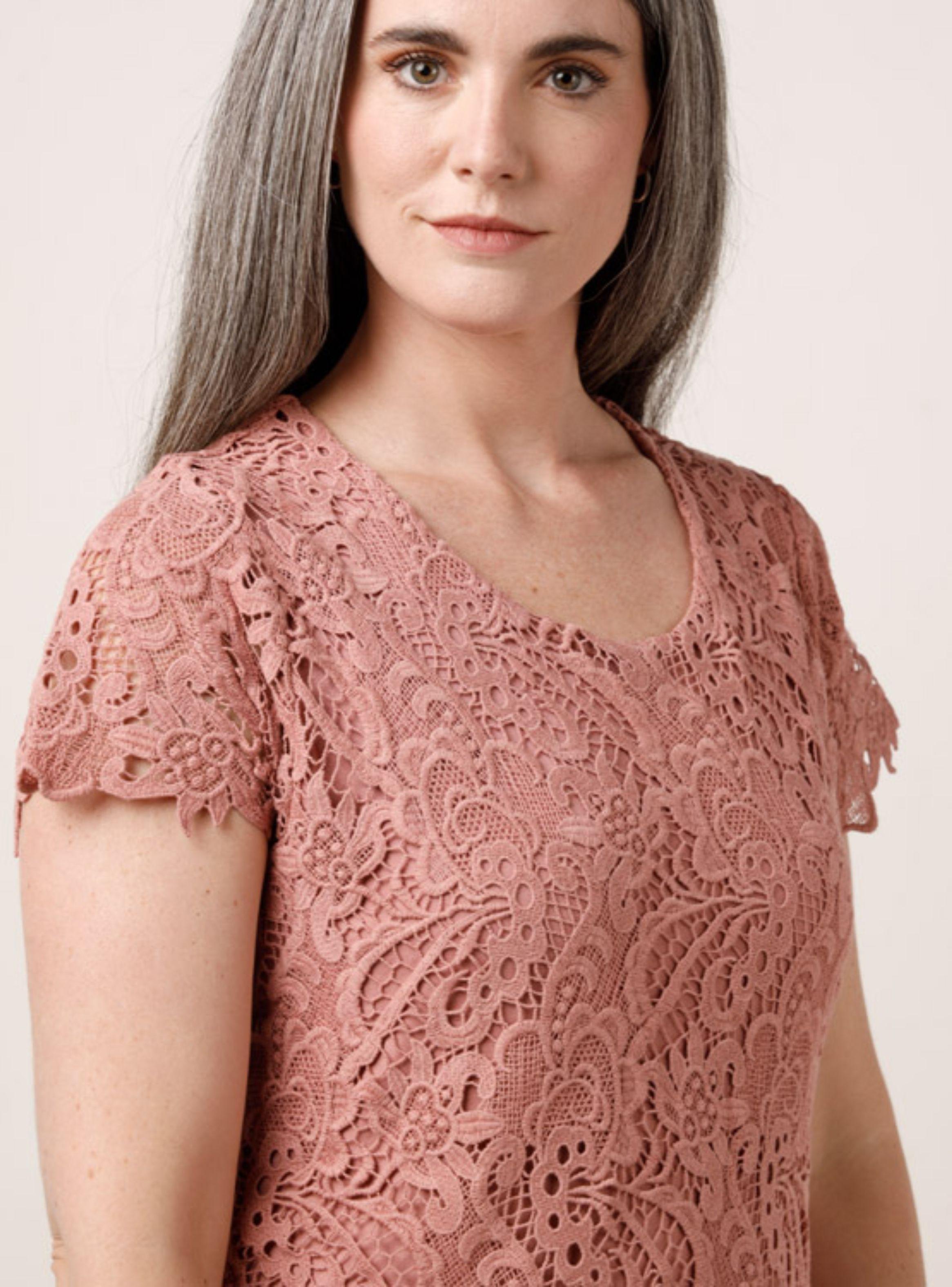 Vestido Cacharel Emacry Rosa-2