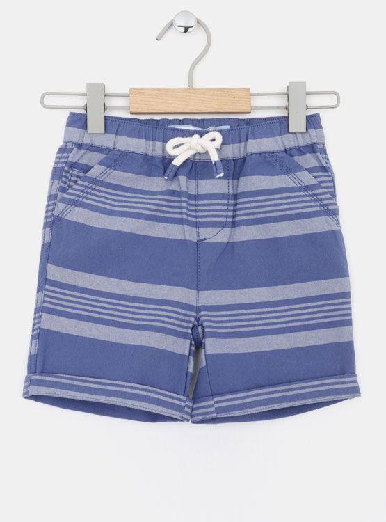 Short De Ni o Baby Harvest Rayas Azules-0