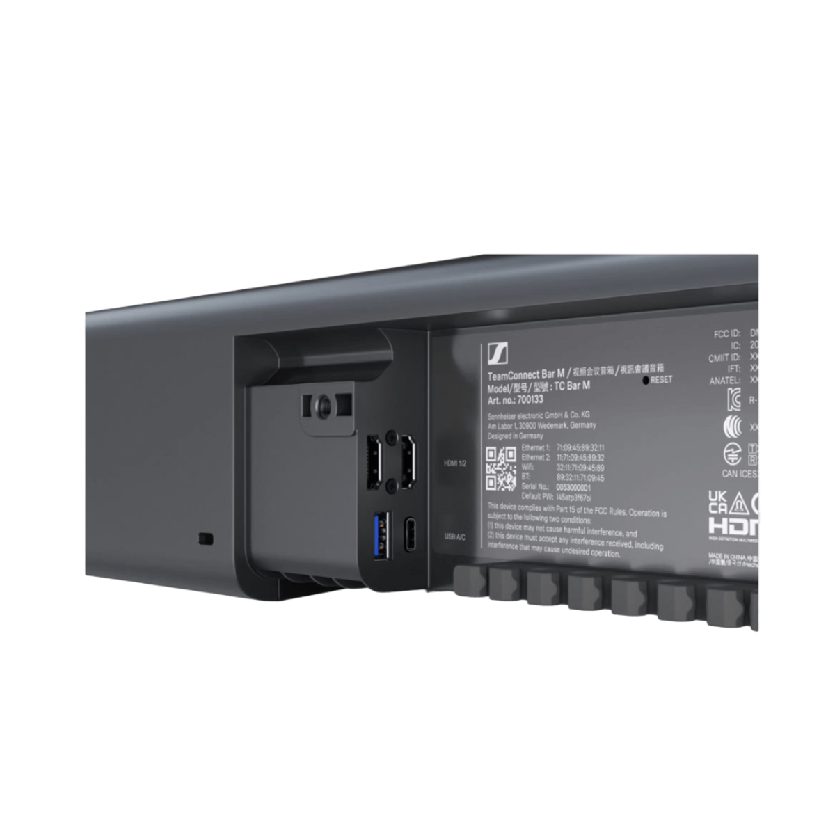 Sennheiser TeamConnect Bar M – Videoconferencia 4K-5