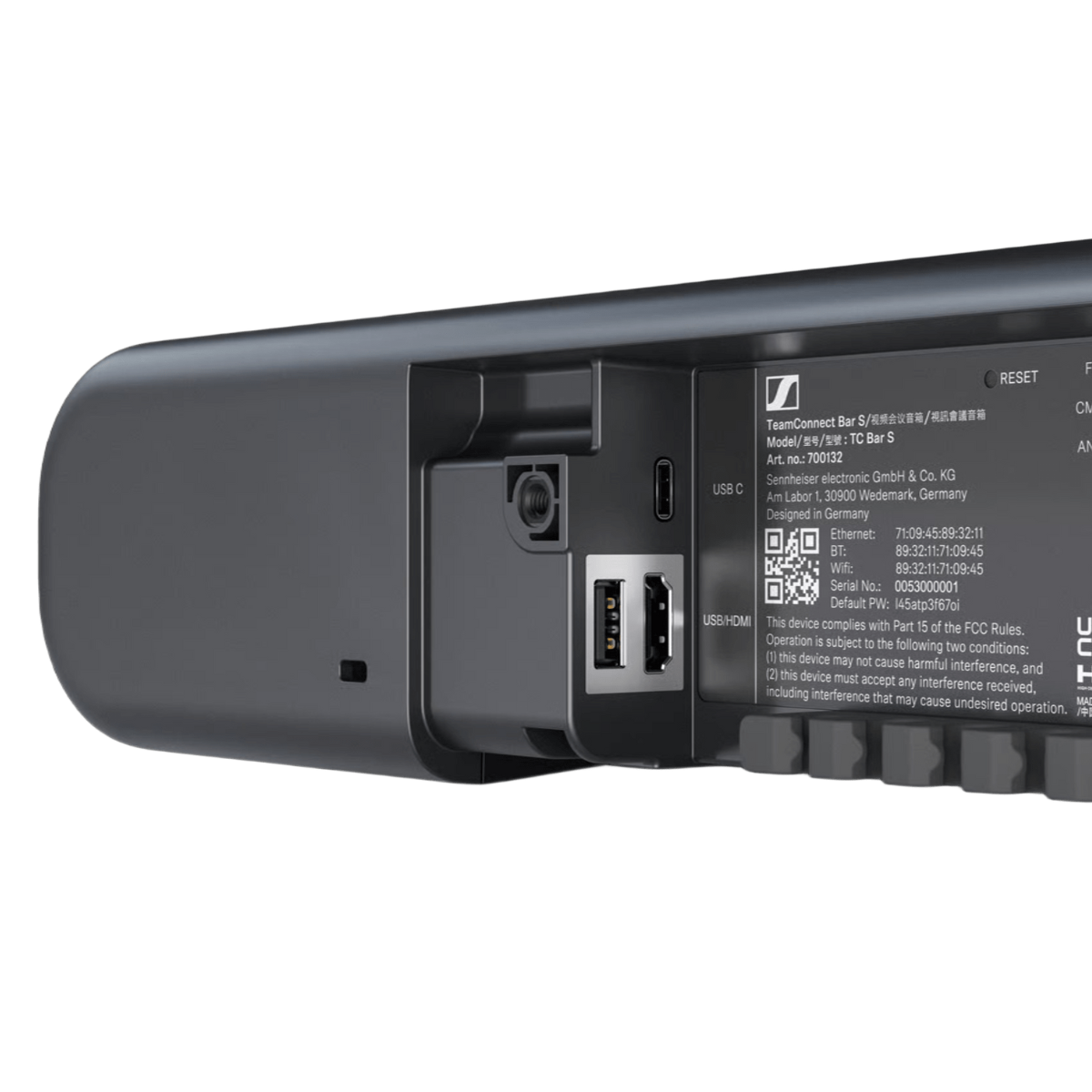 Sennheiser TeamConnect Bar S – Videoconferencia 4K-6
