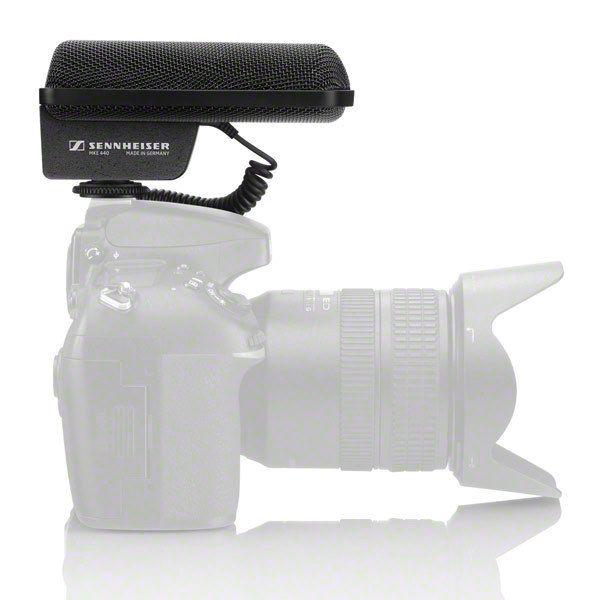 Micrófono Estéreo Sennheiser MKE 440 para Cámara-2