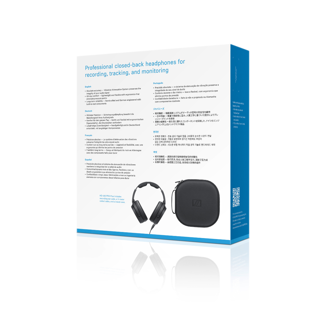 Audífonos Monitoreo Cerrados Sennheiser HD 480 PRO Plus-9