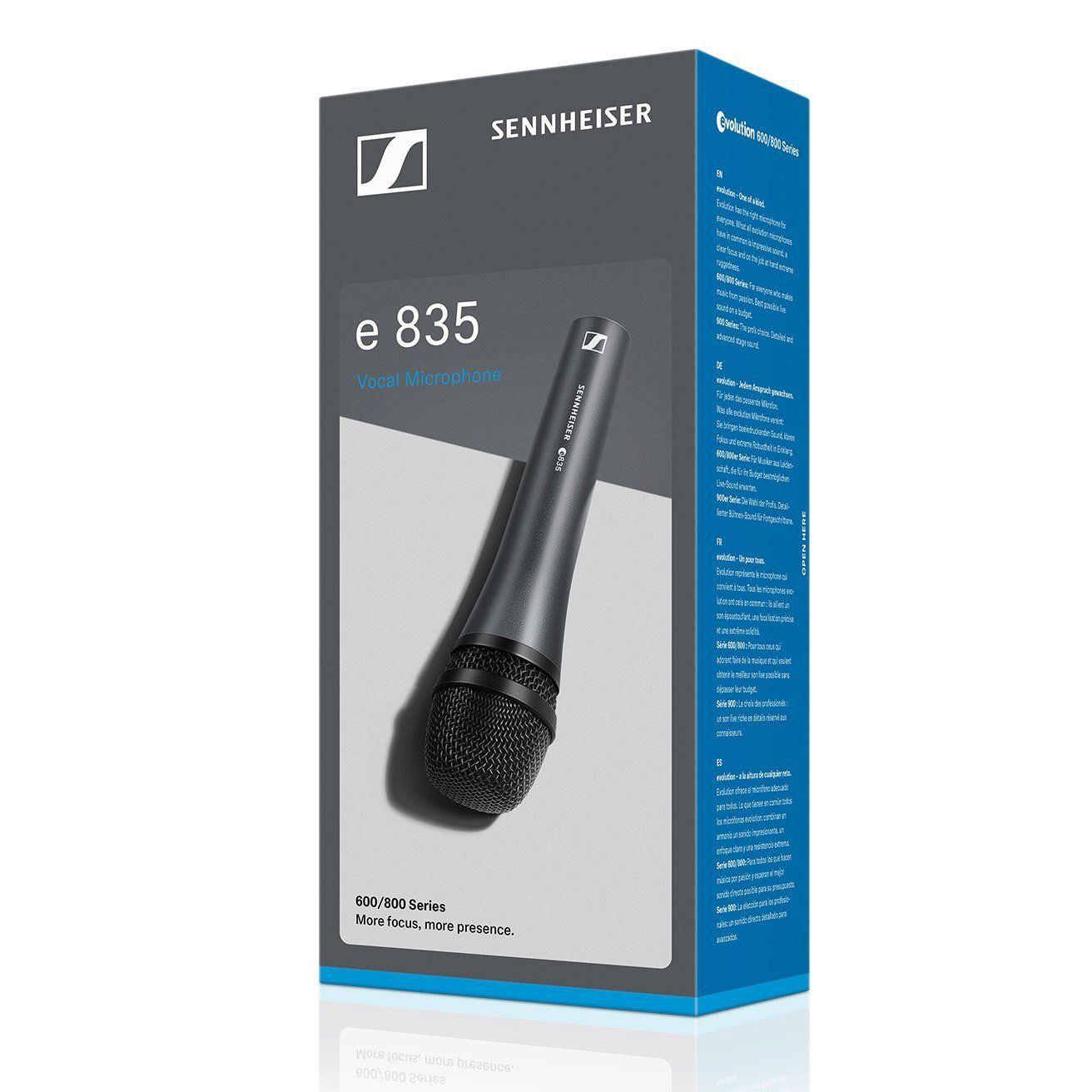 Micrófono Dinámico Cardioide Sennheiser e 835-4