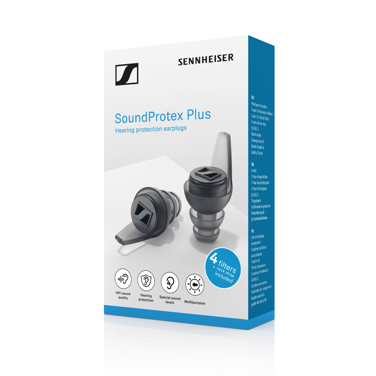 Filtros SoundProtex Plus Sennheiser-3