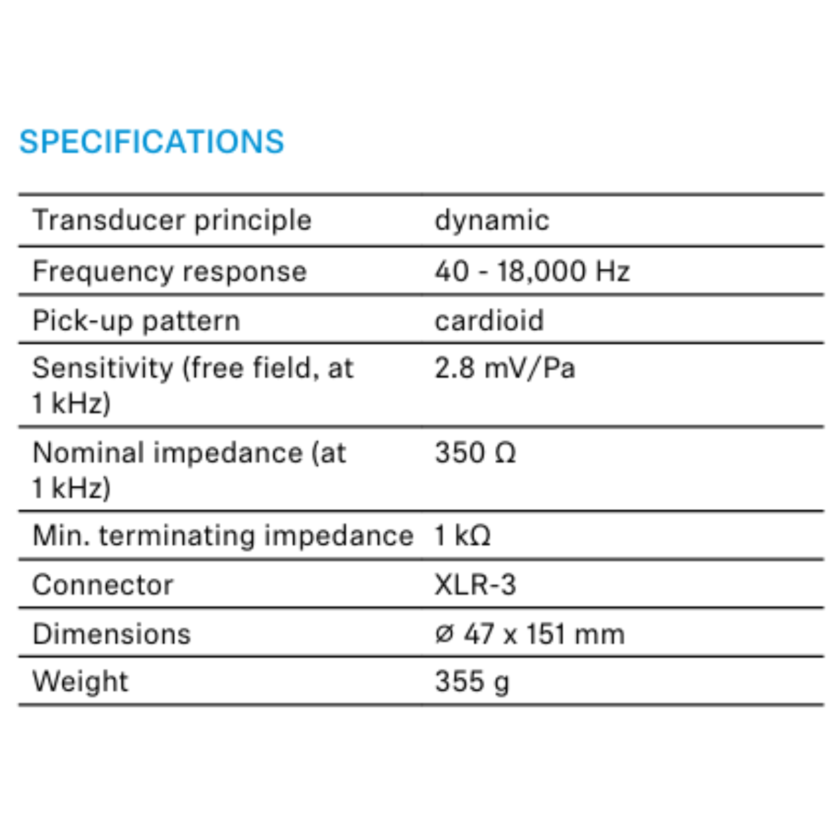 Micrófono Vocal Dinámico Sennheiser e 935-1