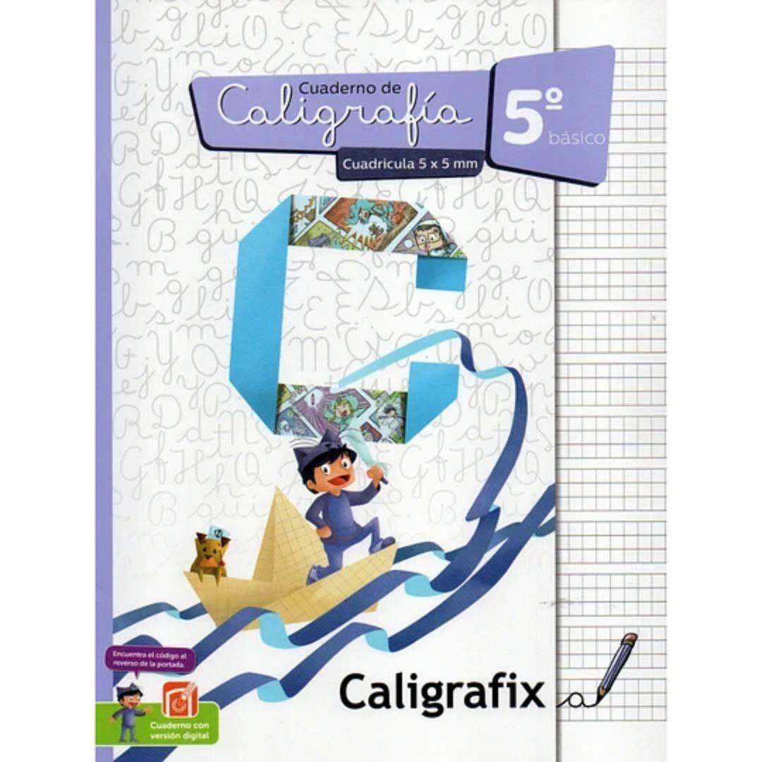 Caligrafia En Cuadricula. Quinto Basico. Caligrafix C50c-0