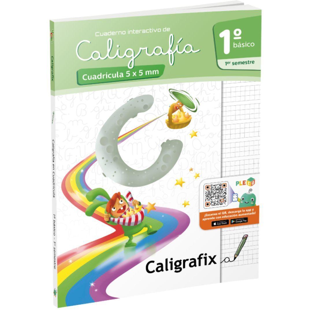 Caligrafia En Cuadricula. Primero Basico, Primer Semestre. Caligrafix C11c-0