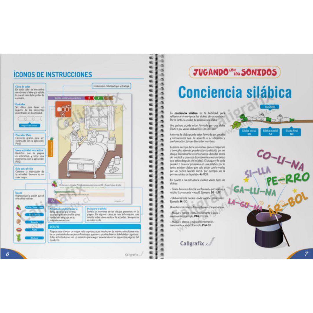 Jugando Con Los Sonidos 3. Caligrafix Js3-1