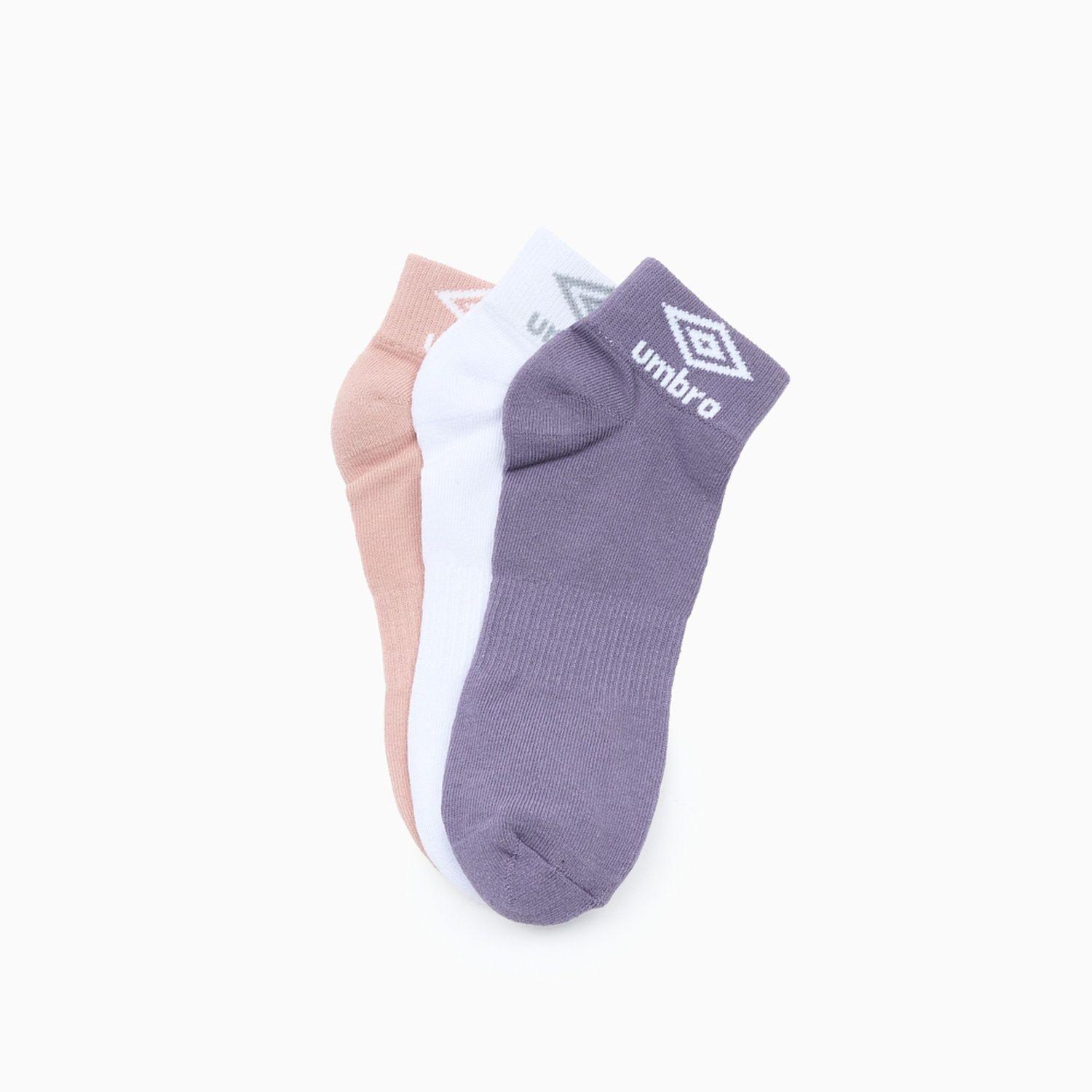 Calcetines Umbro Tripack Low Cut Sock Unisex Multicolor-0