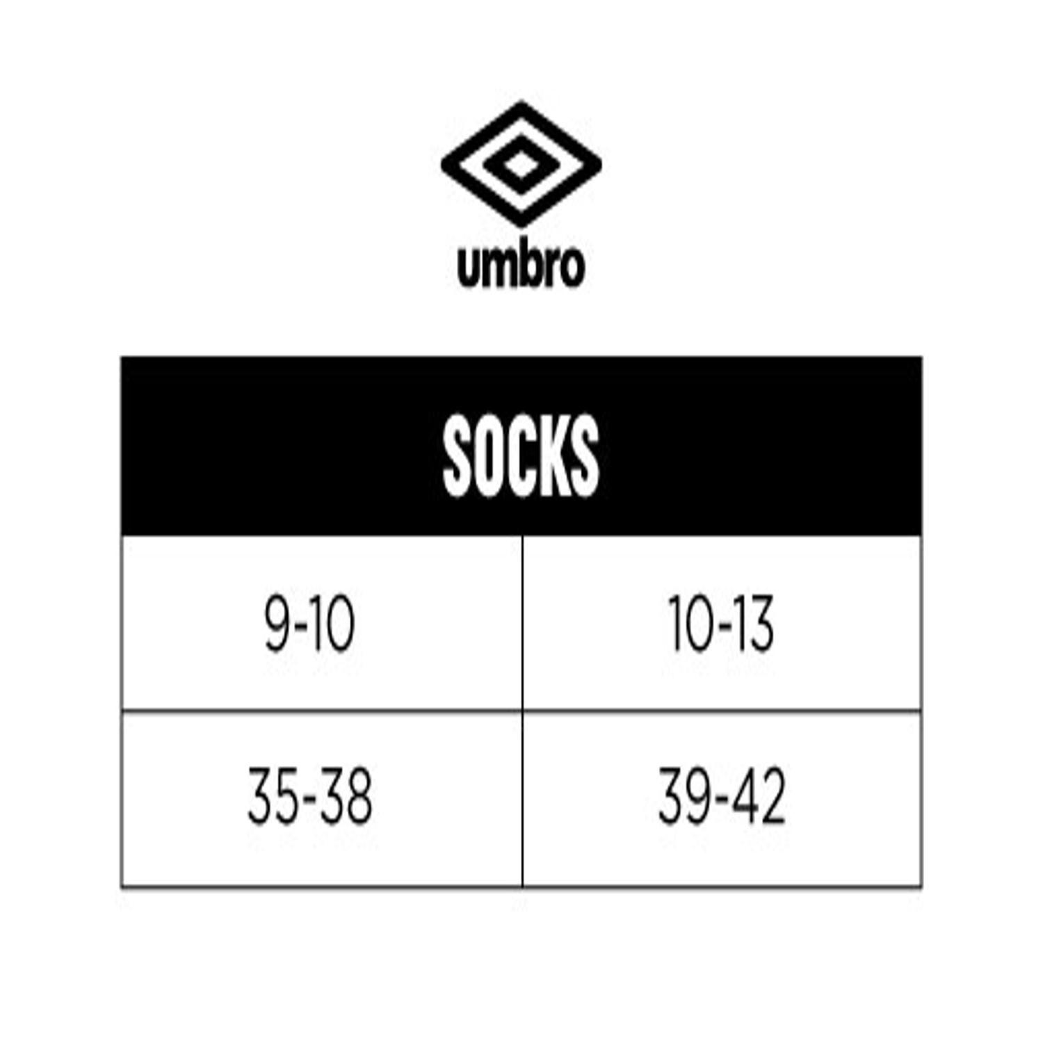 Calcetines Umbro Tripack Low Cut Sock Unisex Multicolor-4