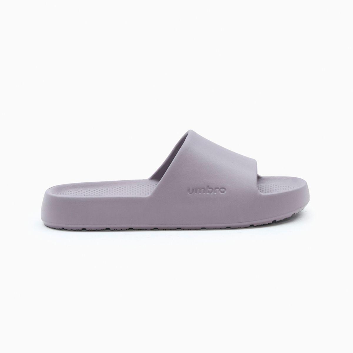 Sandalias Umbro Stacked Logo Mujer Gris-0