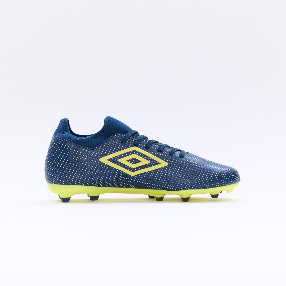 Zapatilla Fútbol Umbro Veloce LT IV FG Hombre Azul/Amarillo-0