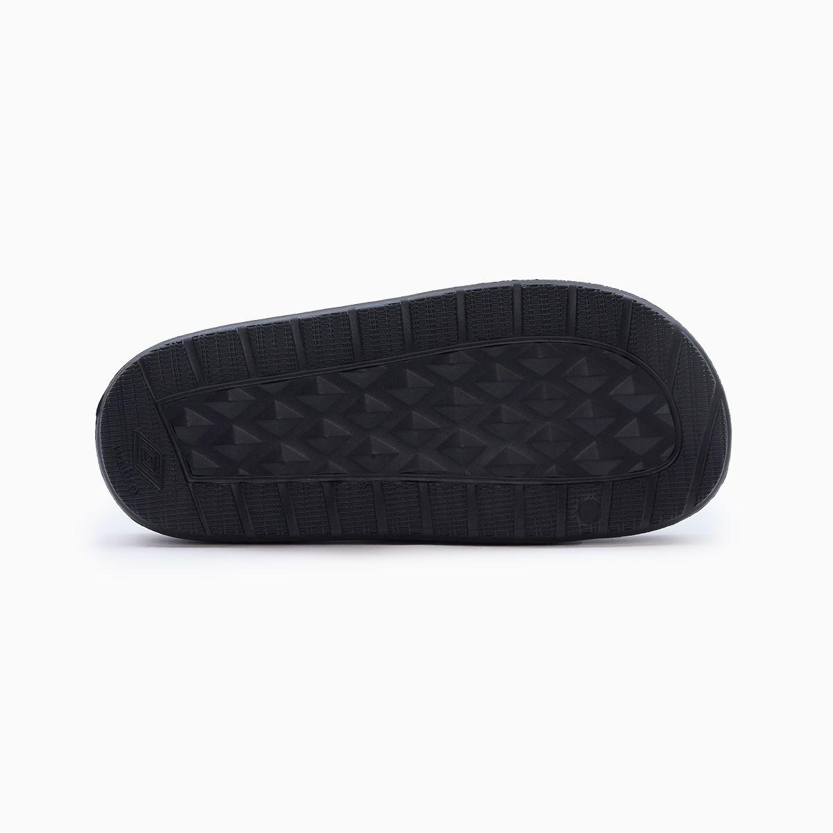 Sandalias Umbro Stacked Logo Lifestyle Hombre Negro-2