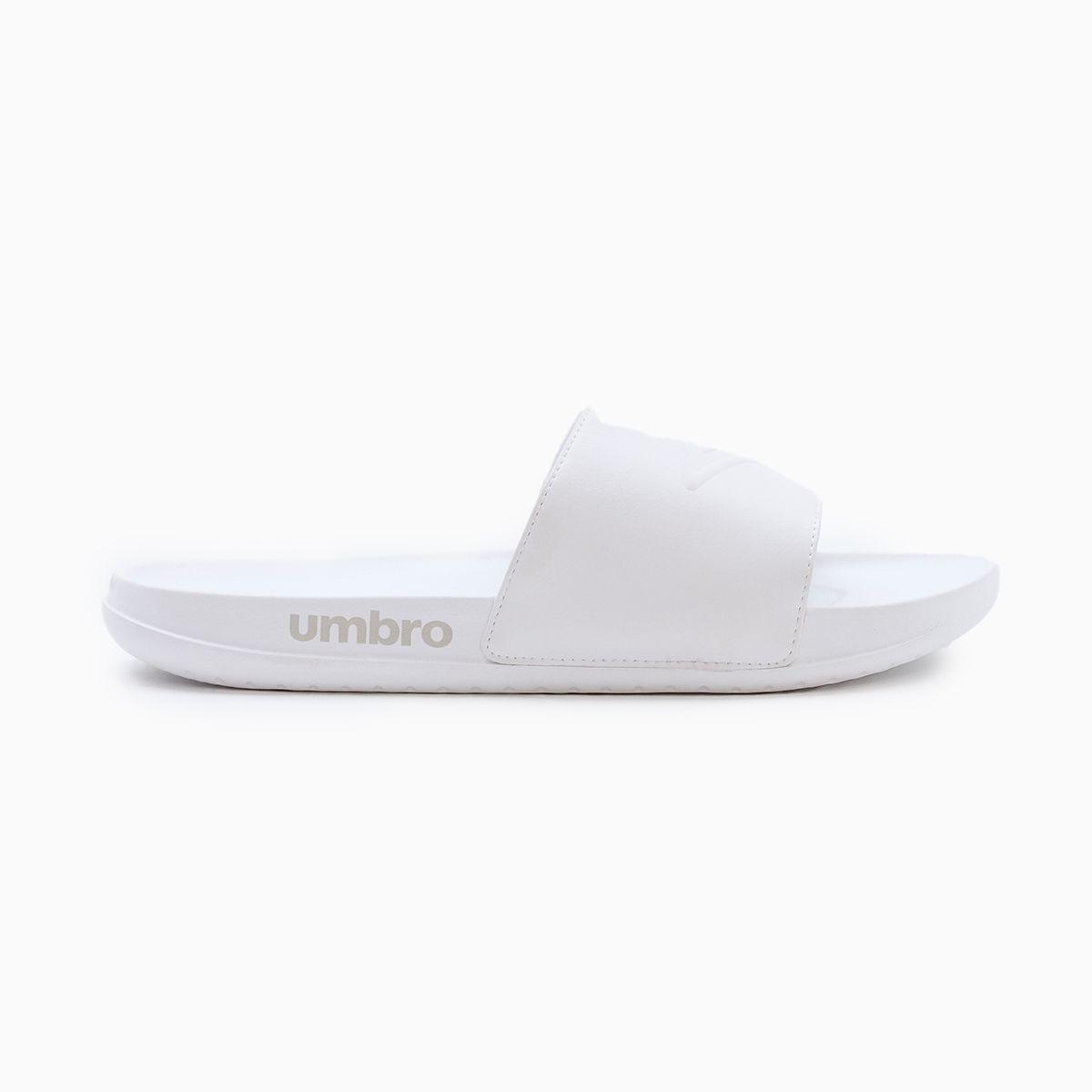 Sandalias Umbro Stacked Logo Hombre Blanco-0