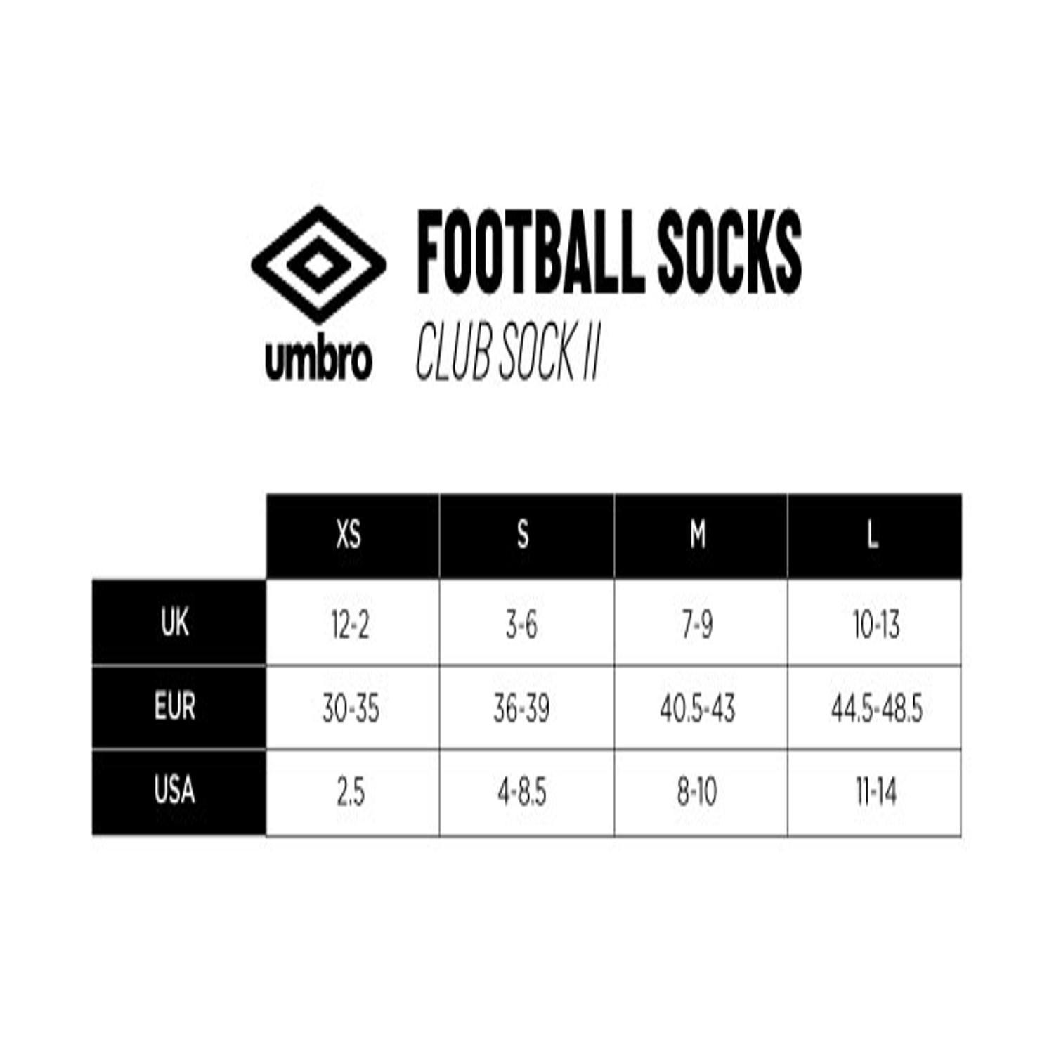 Medias Fútbol Umbro JNR Club Sock II Niños Azul-3
