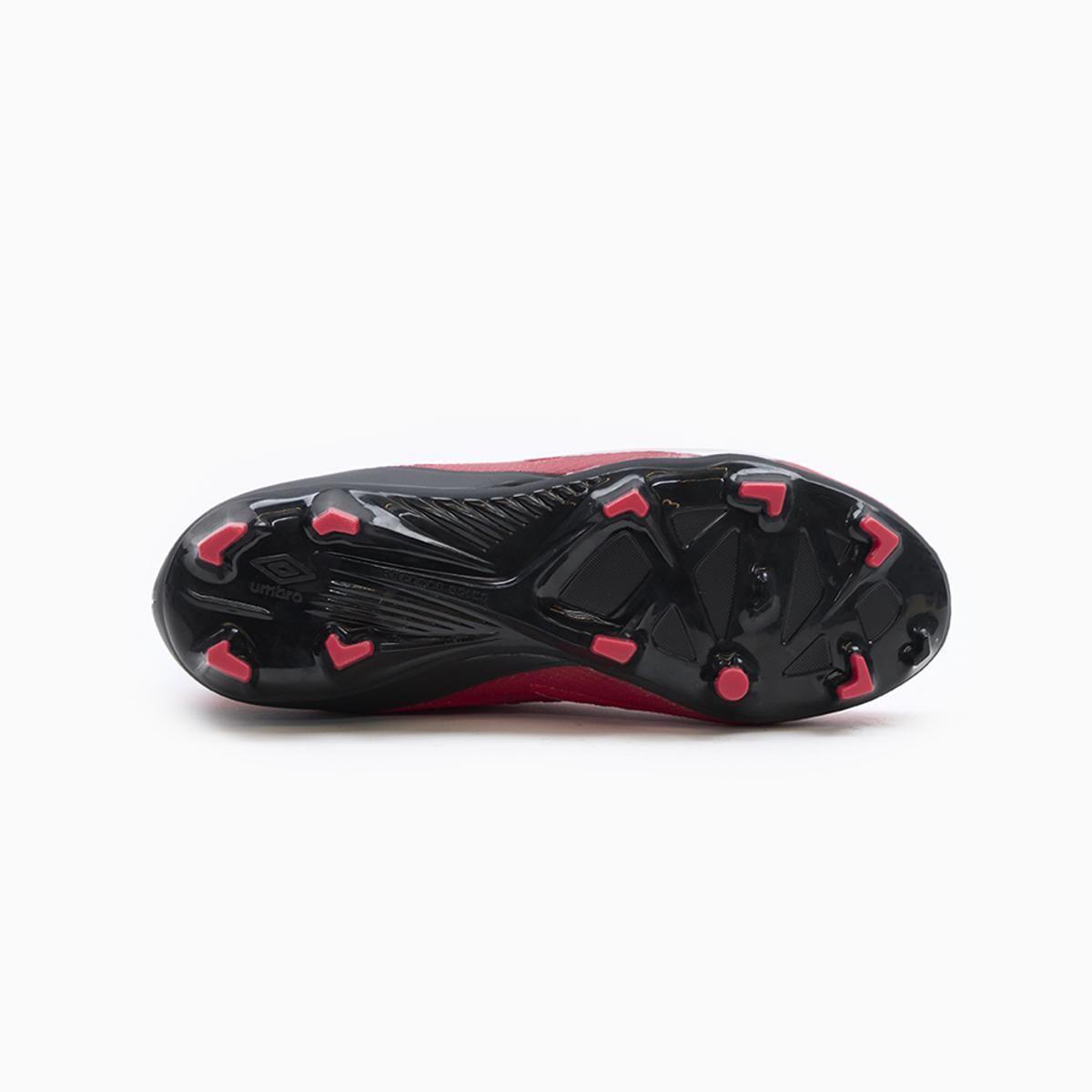 Zapatilla Fútbol Umbro Velocita Decima Team FG Hombre Rojo-1