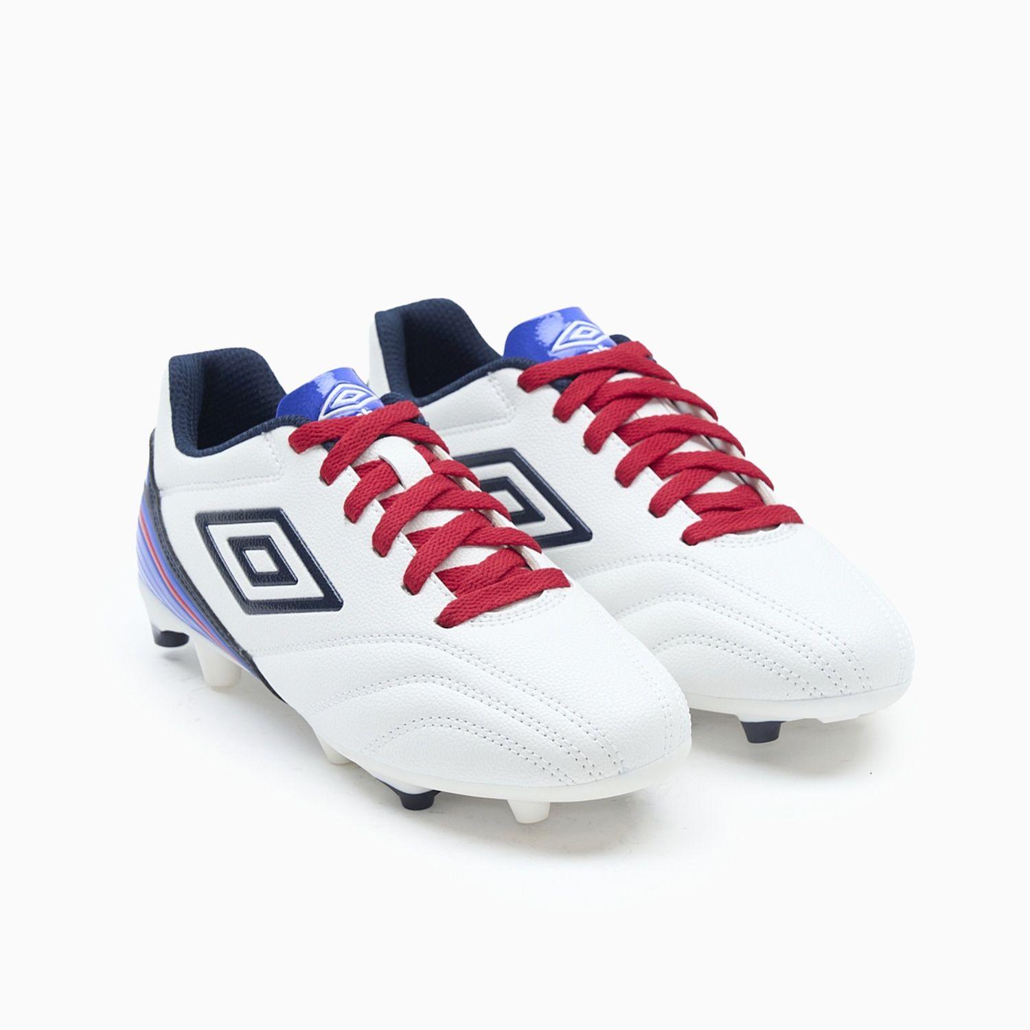 Zapatilla Fútbol Umbro Classico XIV FG Niños Blanco-4