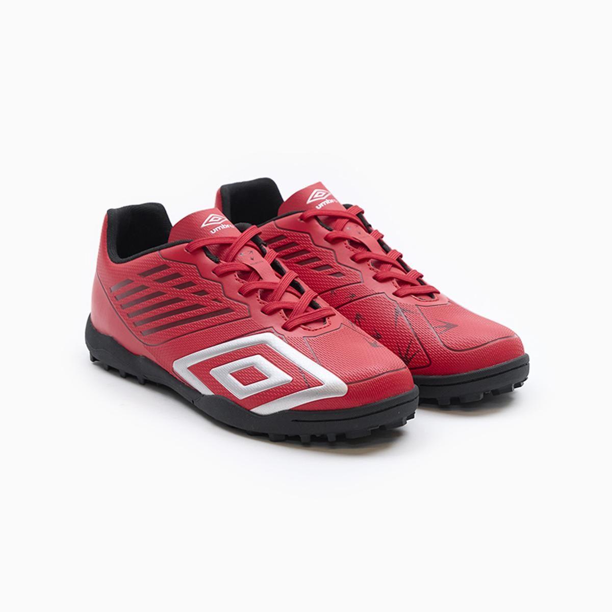 Zapatilla Fútbol Umbro Velocita Decima Squad TF Hombre Rojo-4