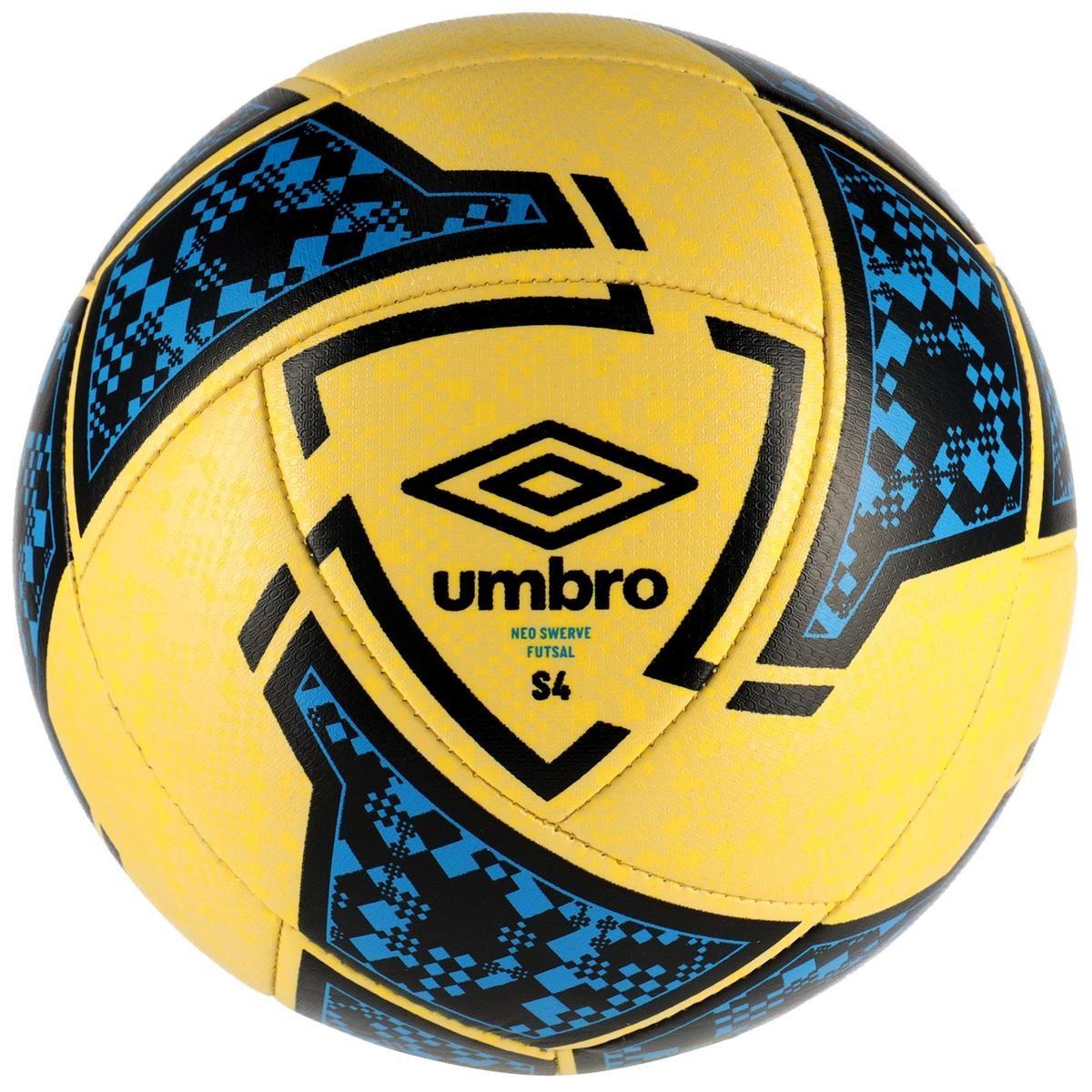 Pelota Futsal Umbro Neo Swerve N° 4 Amarillo/Azul-0