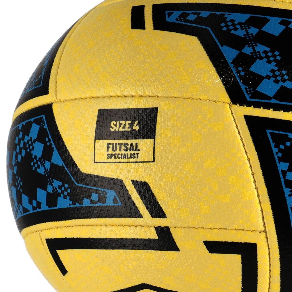 Pelota Futsal Umbro Neo Swerve N° 4 Amarillo/Azul-1