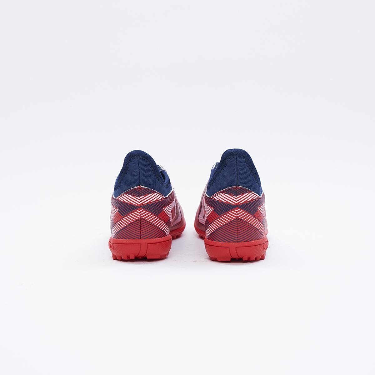 Zapatilla Baby Fútbol Umbro Veloce LT III TF Niños Rojo-3