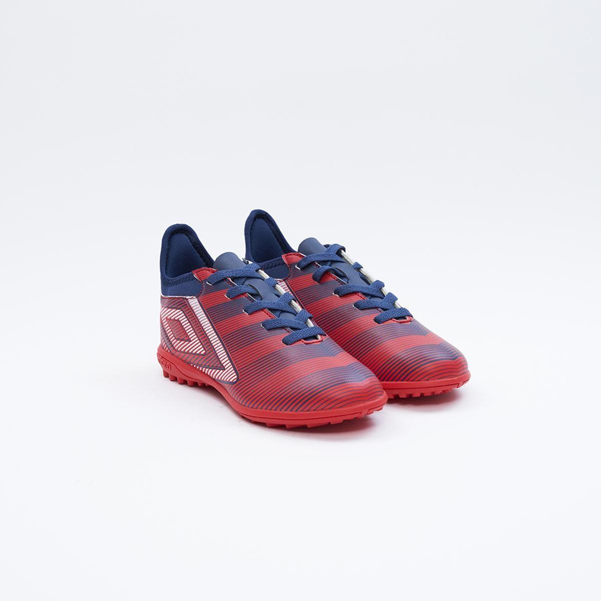 Zapatilla Baby Fútbol Umbro Veloce LT III TF Niños Rojo-4
