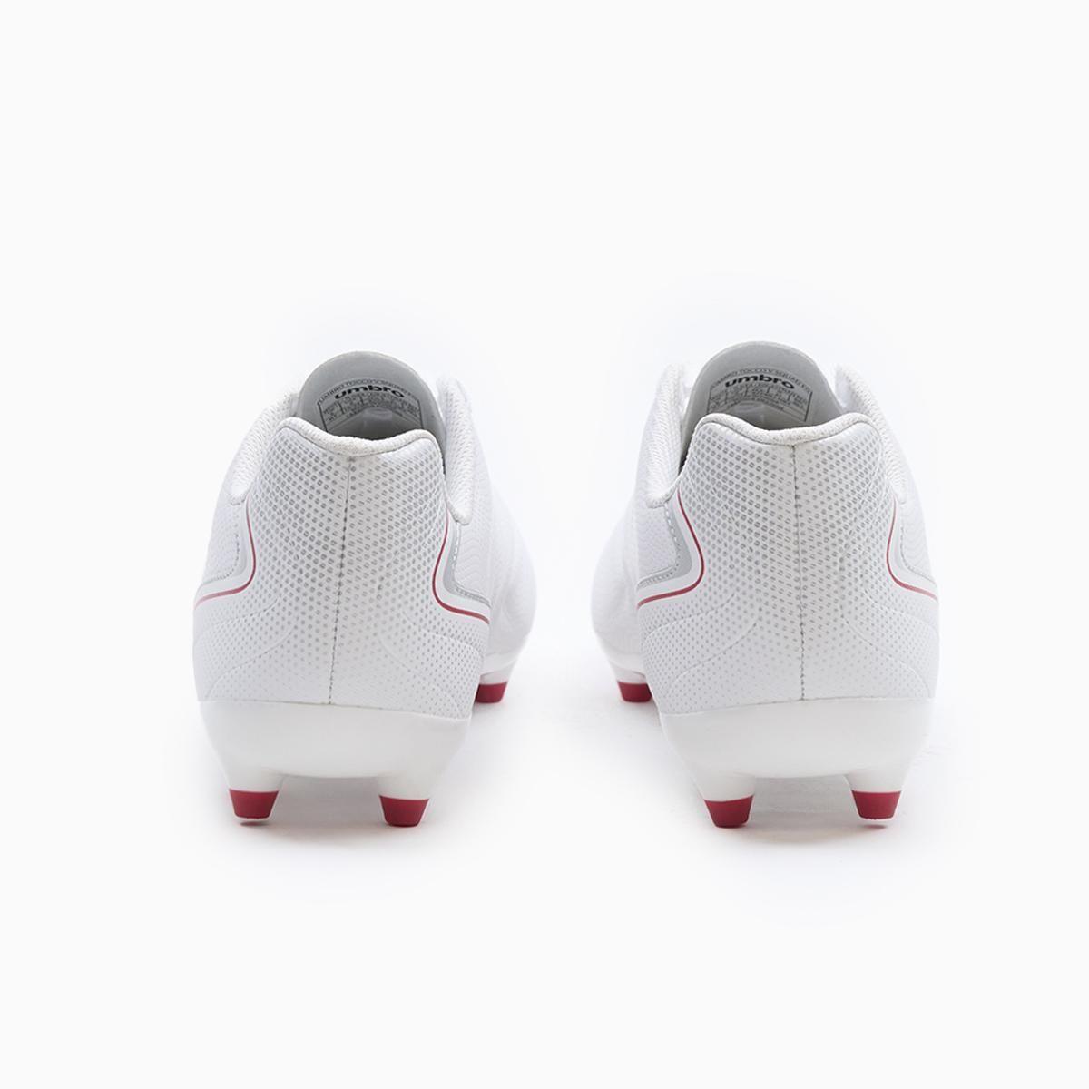 Zapatilla Fútbol Umbro Tocco V Squad FG Hombre Blanco-3