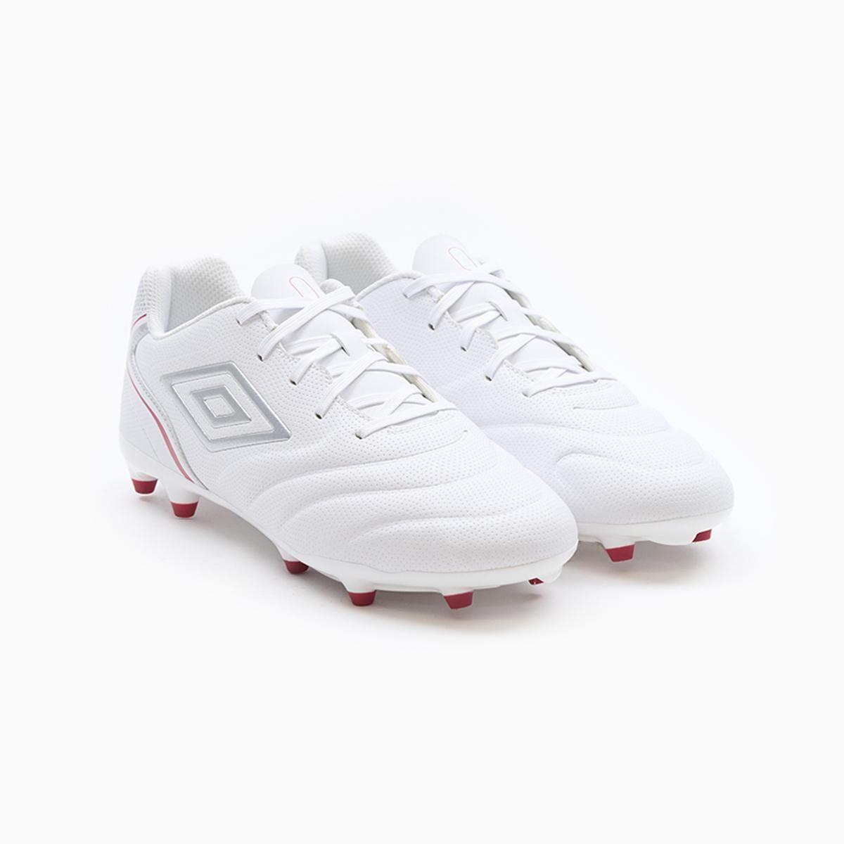 Zapatilla Fútbol Umbro Tocco V Squad FG Hombre Blanco-4