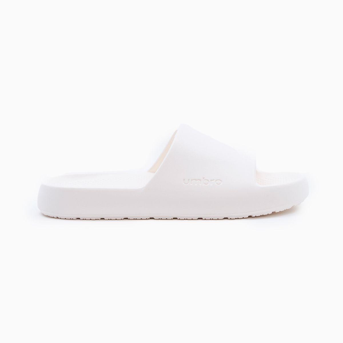 Sandalias Umbro Stacked Logo Lifestyle Hombre Blanco-0