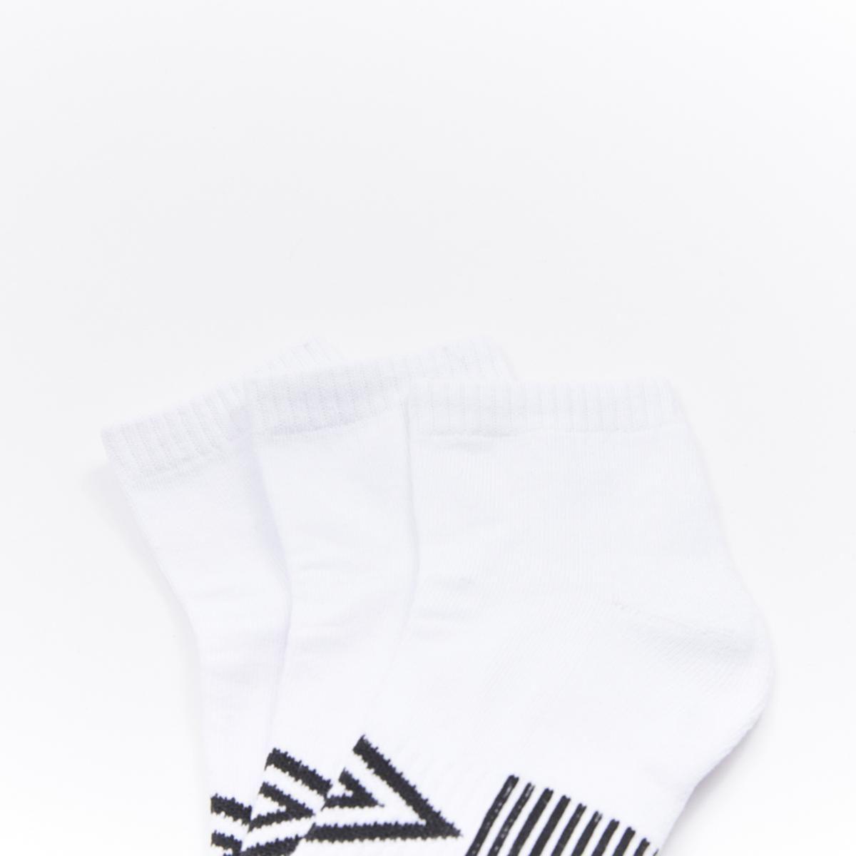 Calcetines Umbro Tripack Crew Unisex Blanco-2