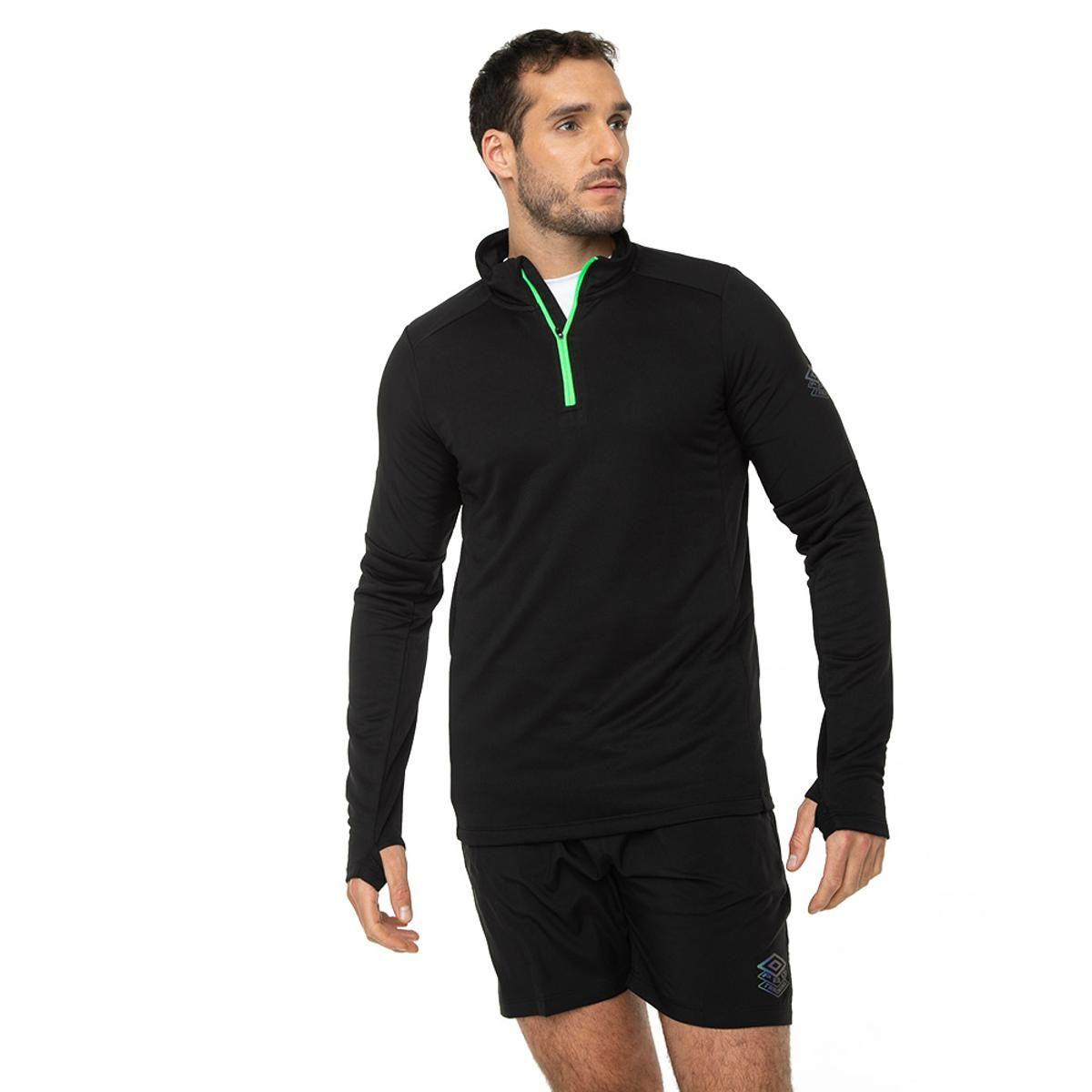 Polerón Umbro Pro Training Hombre Negro-0