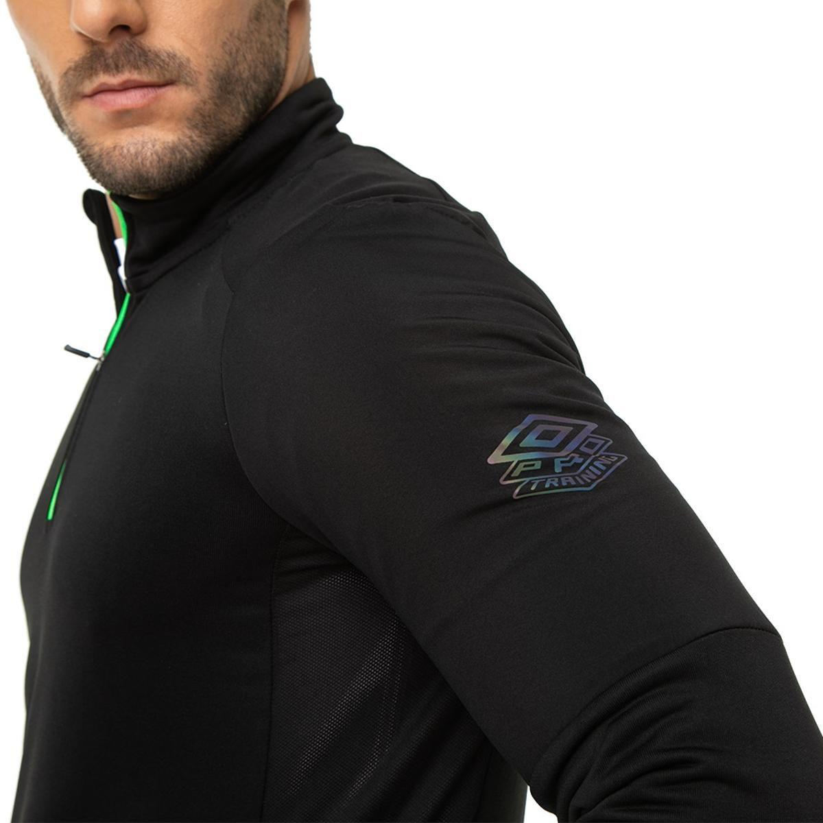 Polerón Umbro Pro Training Hombre Negro-4