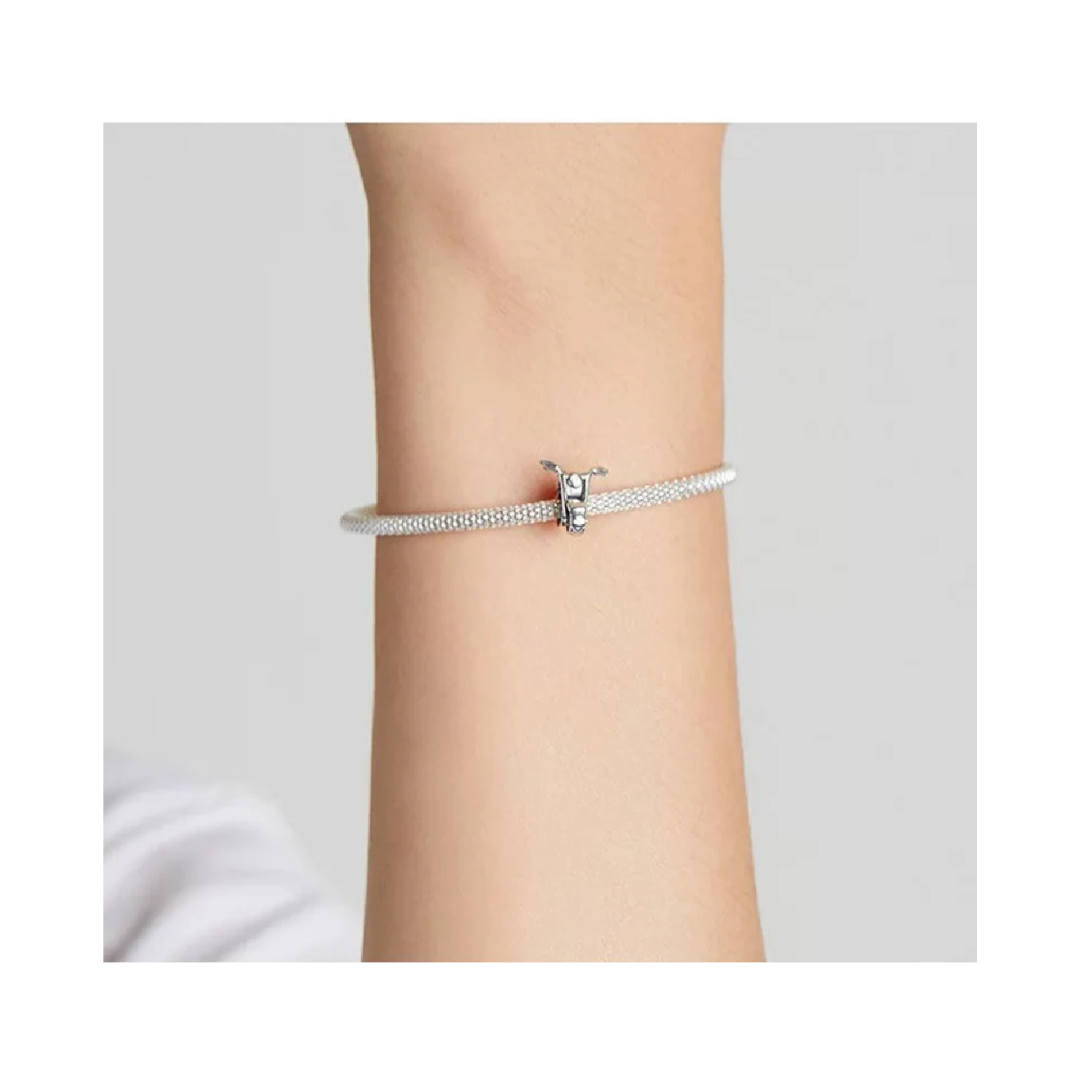Charm Motocicleta en Plata Fina 925 SILVER HEART-3