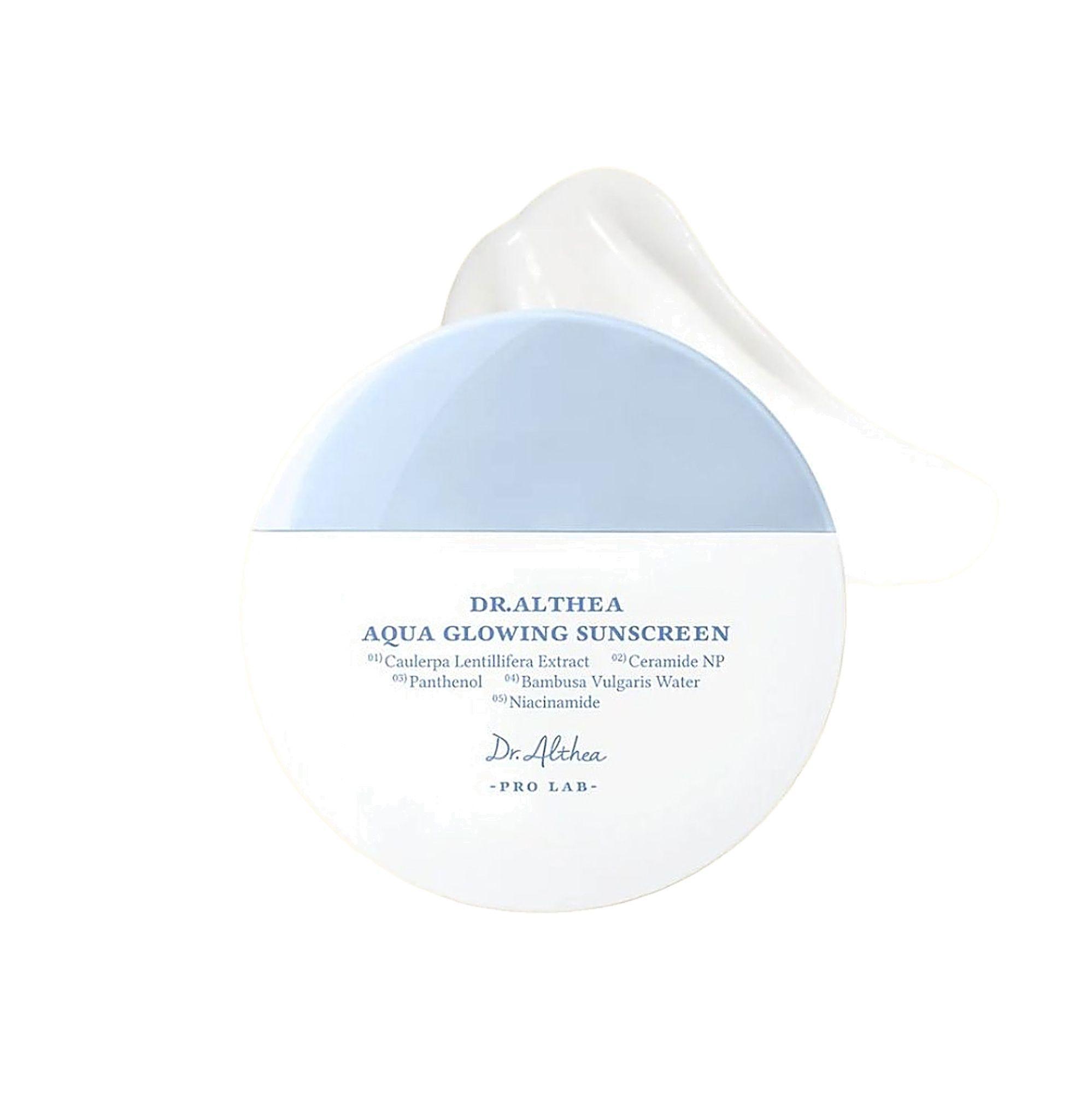 Dr Althea Aqua Glowing Sunscreen Protector Solar Facial Hidratante SPF 50 45 ml-1
