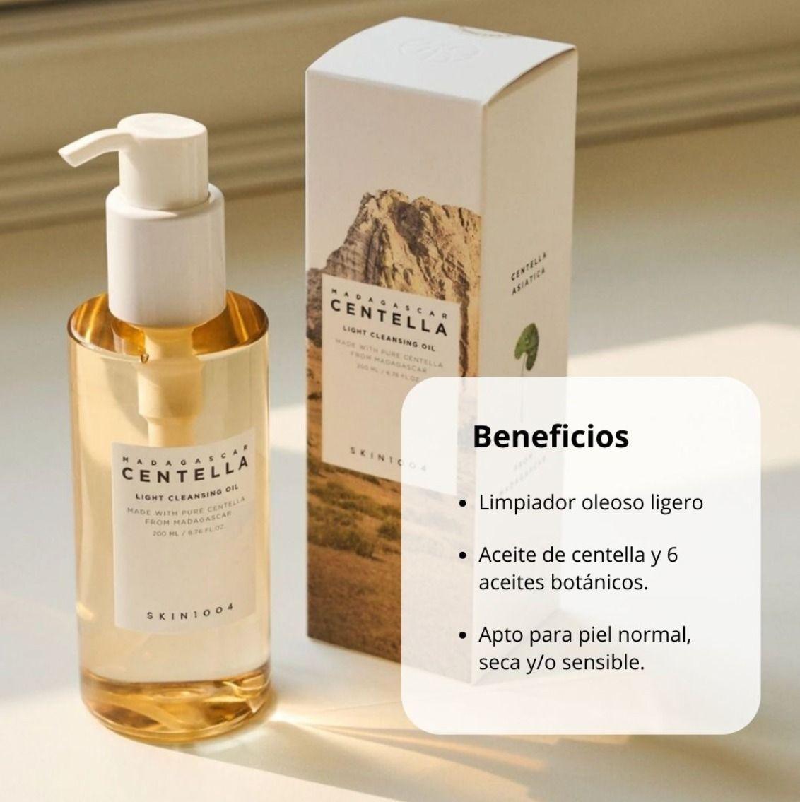 SKIN1004 Madagascar Centella Light Cleansing Oil Aceite Limpiador Facial-2