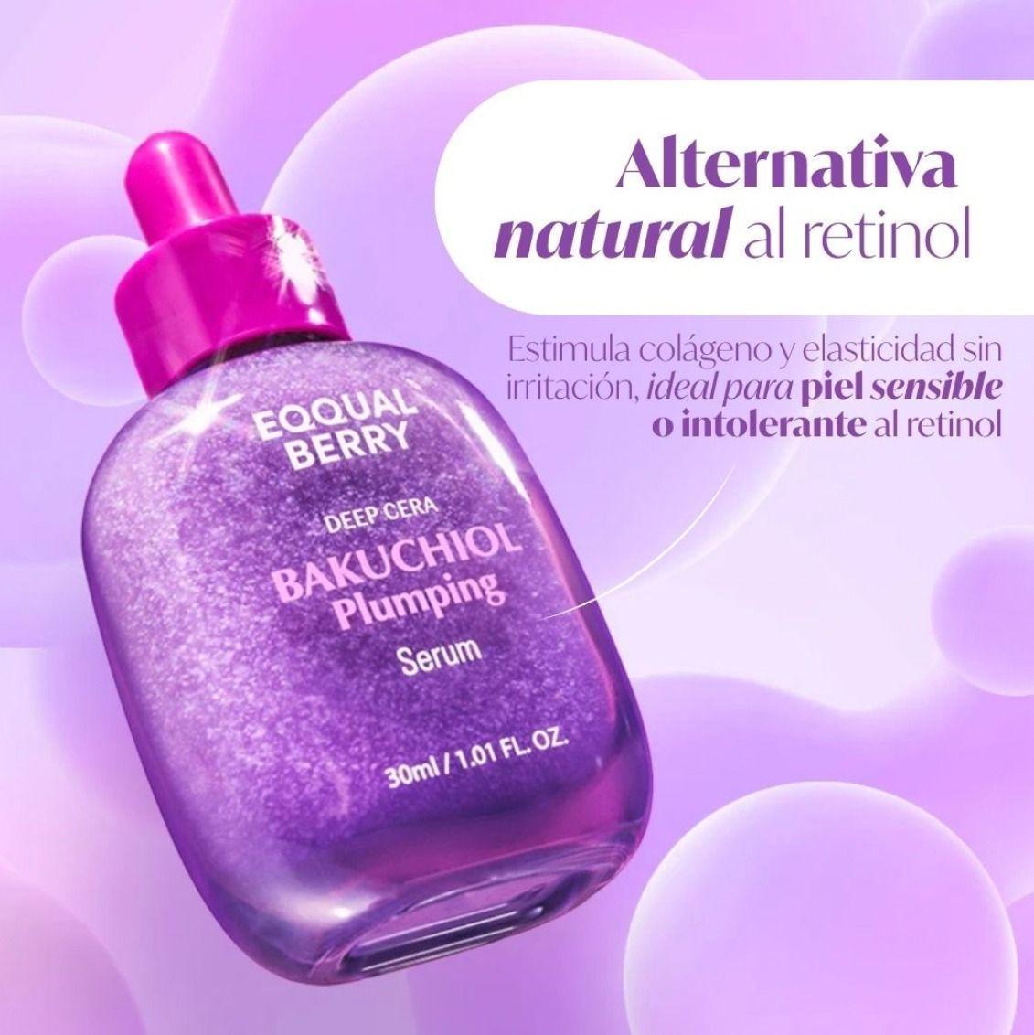 EQQUALBERRY Bakuchiol Plumping Serum Facial Reafirmante 30 ml-2