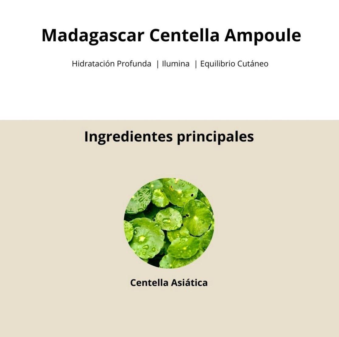 SKIN1004 Madagascar Centella Ampoule Ampolla Facial Calmante e Hidratante-3