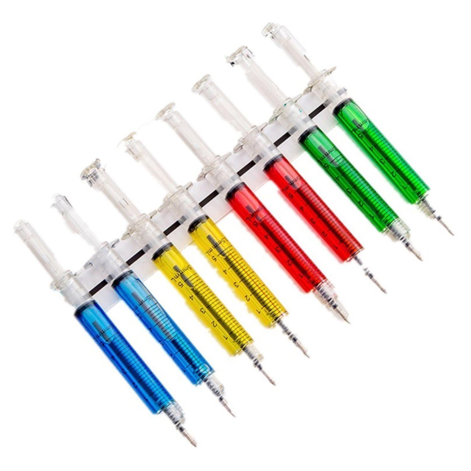 set de 12 lapiz Jeringa tinta azul aa06-2