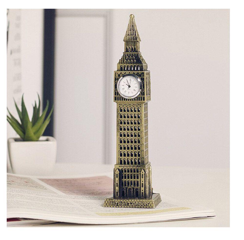 Reloj Big Ben / Mesa Metalico Adorno Decoracion Ak54-5