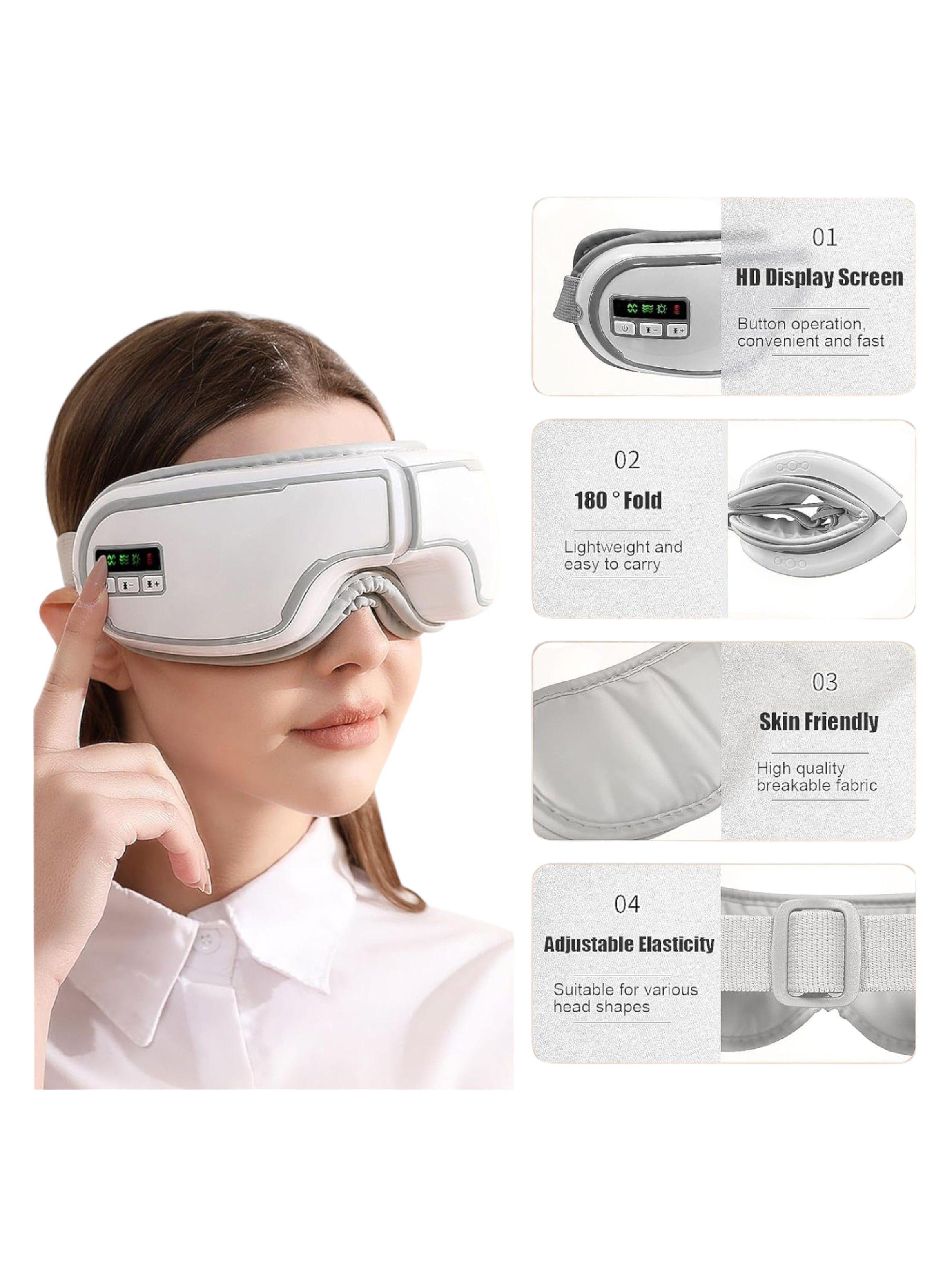 Antifaz Masajeador De Ojos Calentador y Bluetooth Nc49-5
