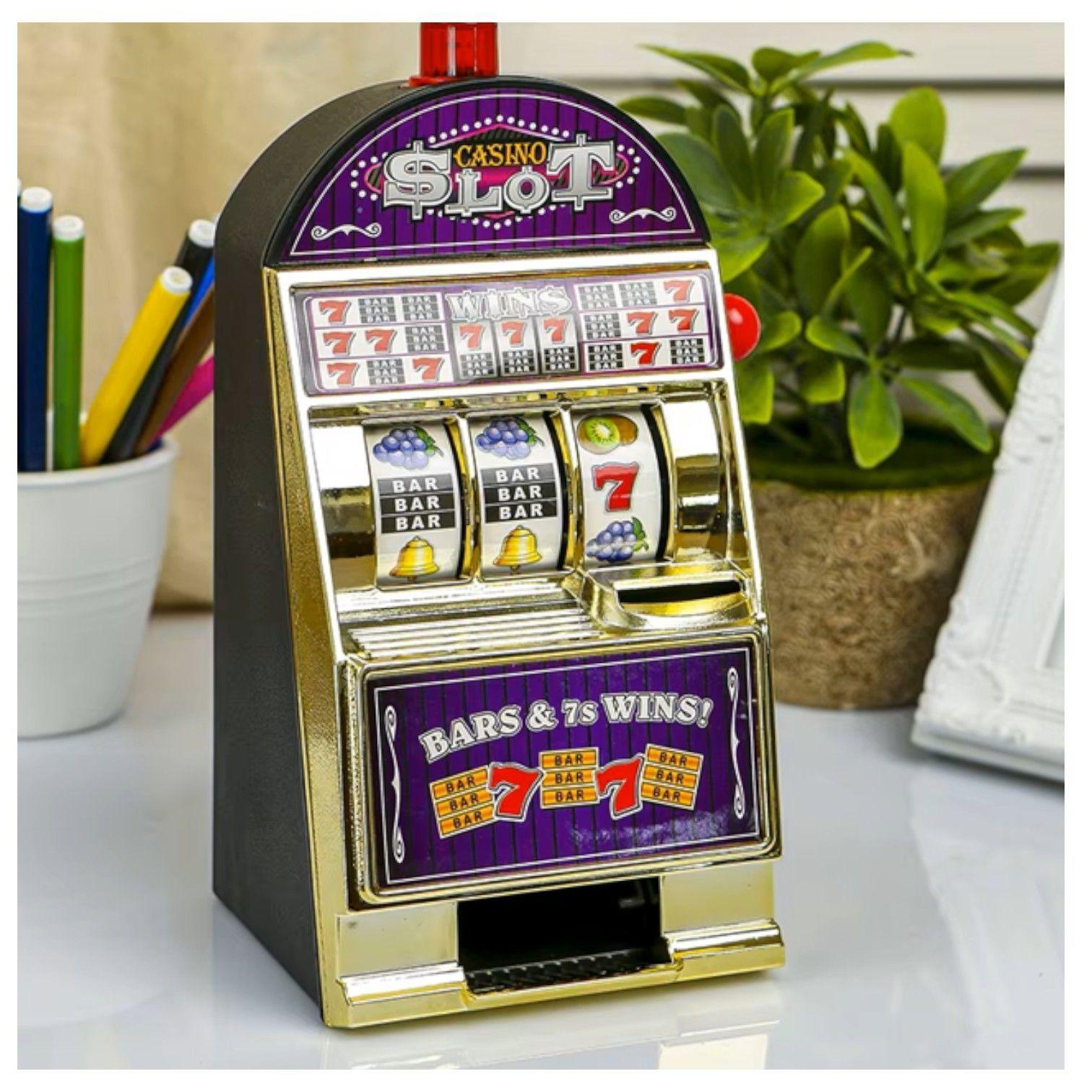 ALCANCÍA MAQUINA TRAGAMONEDA LED CHANCHITO NC36-6