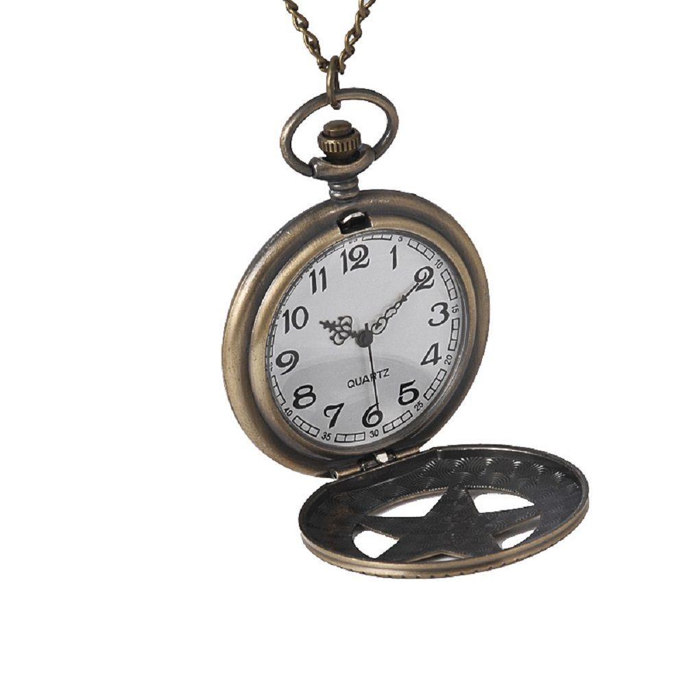 Reloj Bolsillo Retro Five Star Pentagrama Am20-7