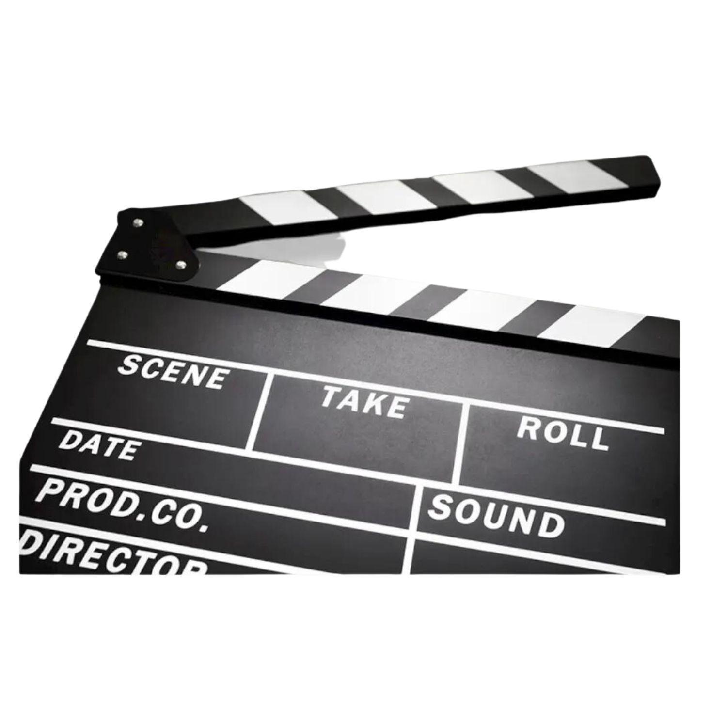 Claqueta Accion Para Cine Youtube Videoclips Aa41-2