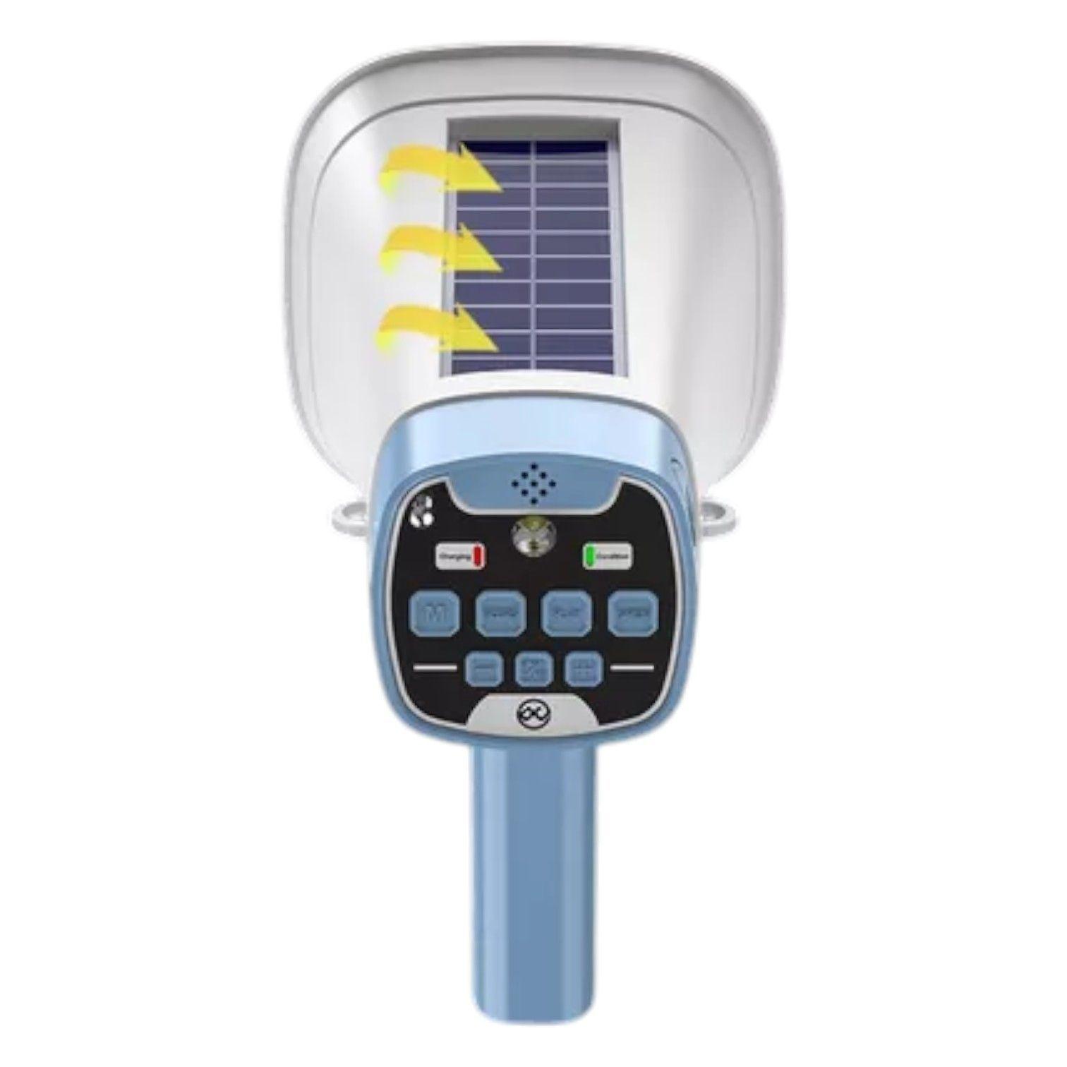 MEGAFONO RECARGABLE SOLAR BLUETOOTH GRABA NC15-3