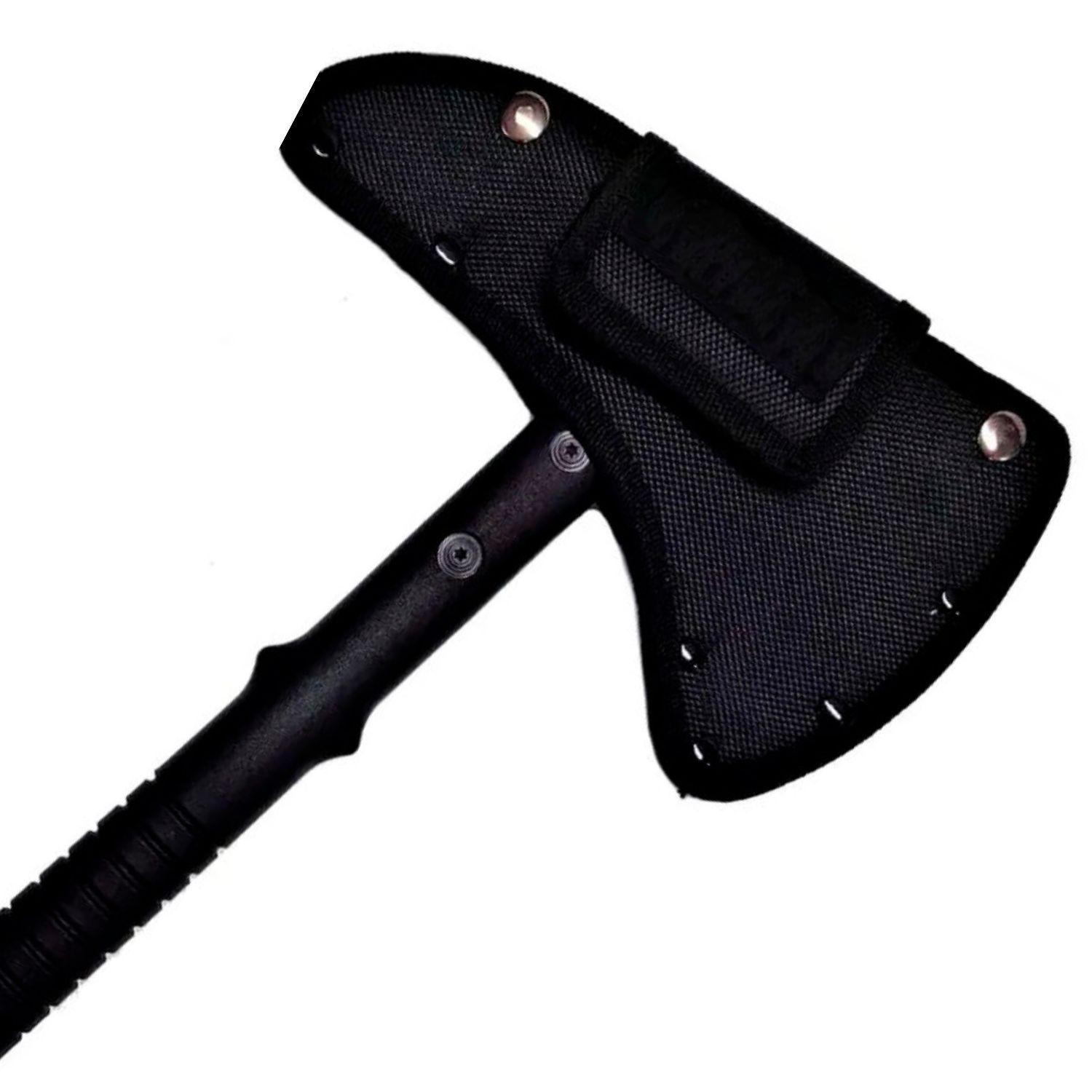  HACHA BACK TOMAHAWK MARTILLO HUIWILL y FUNDA AE39-2