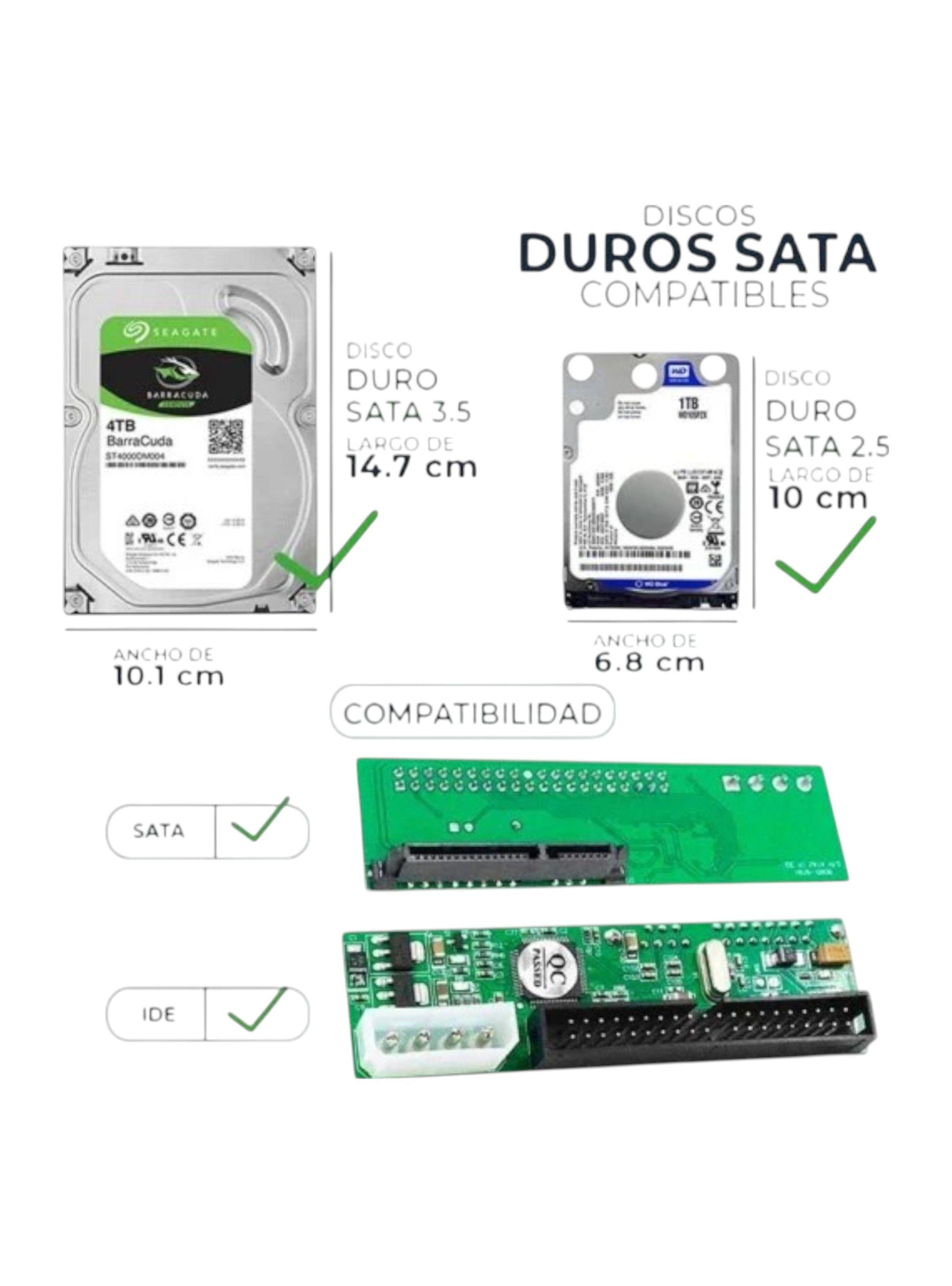 BASE DOCKING DISCO DURO EXTERNO 2.5-3.5 SATA USB 3.0 NC90-4