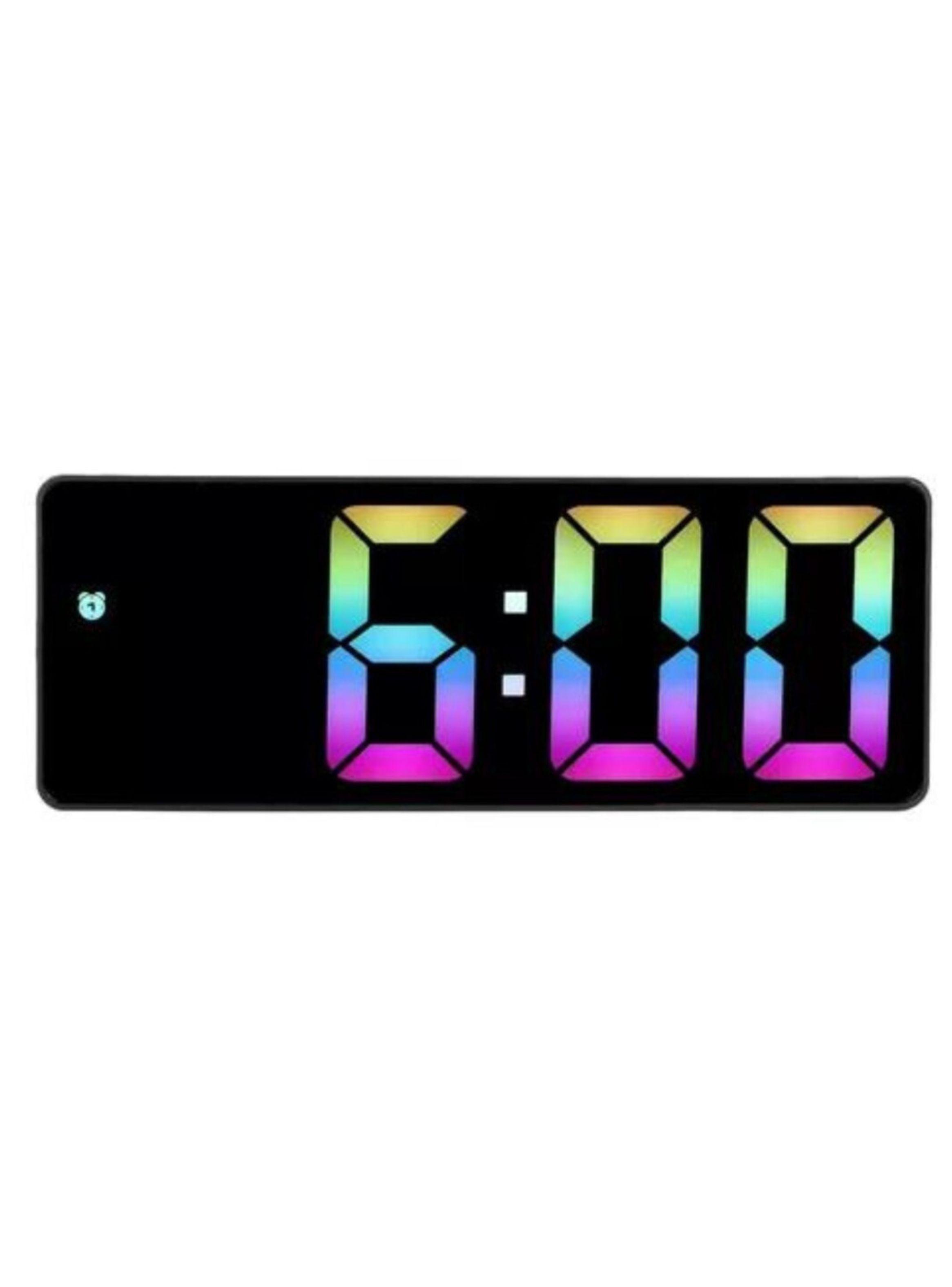 Reloj Despertador Multifuncional Led Espejo Ak84-3