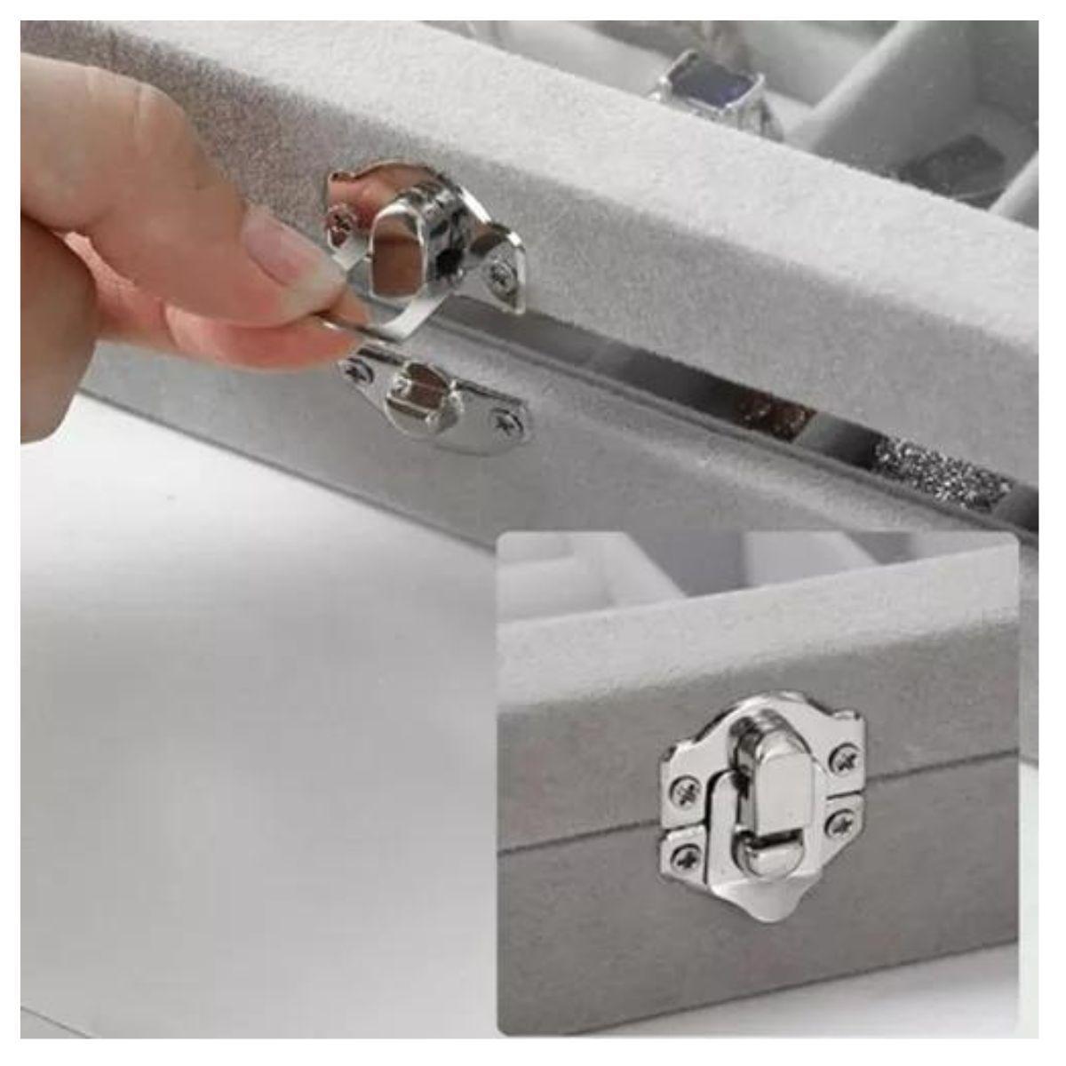 JOYERO ORGANIZADOR PORTATIL MULTIUSOS COLLARES ANILLOS NB22-5