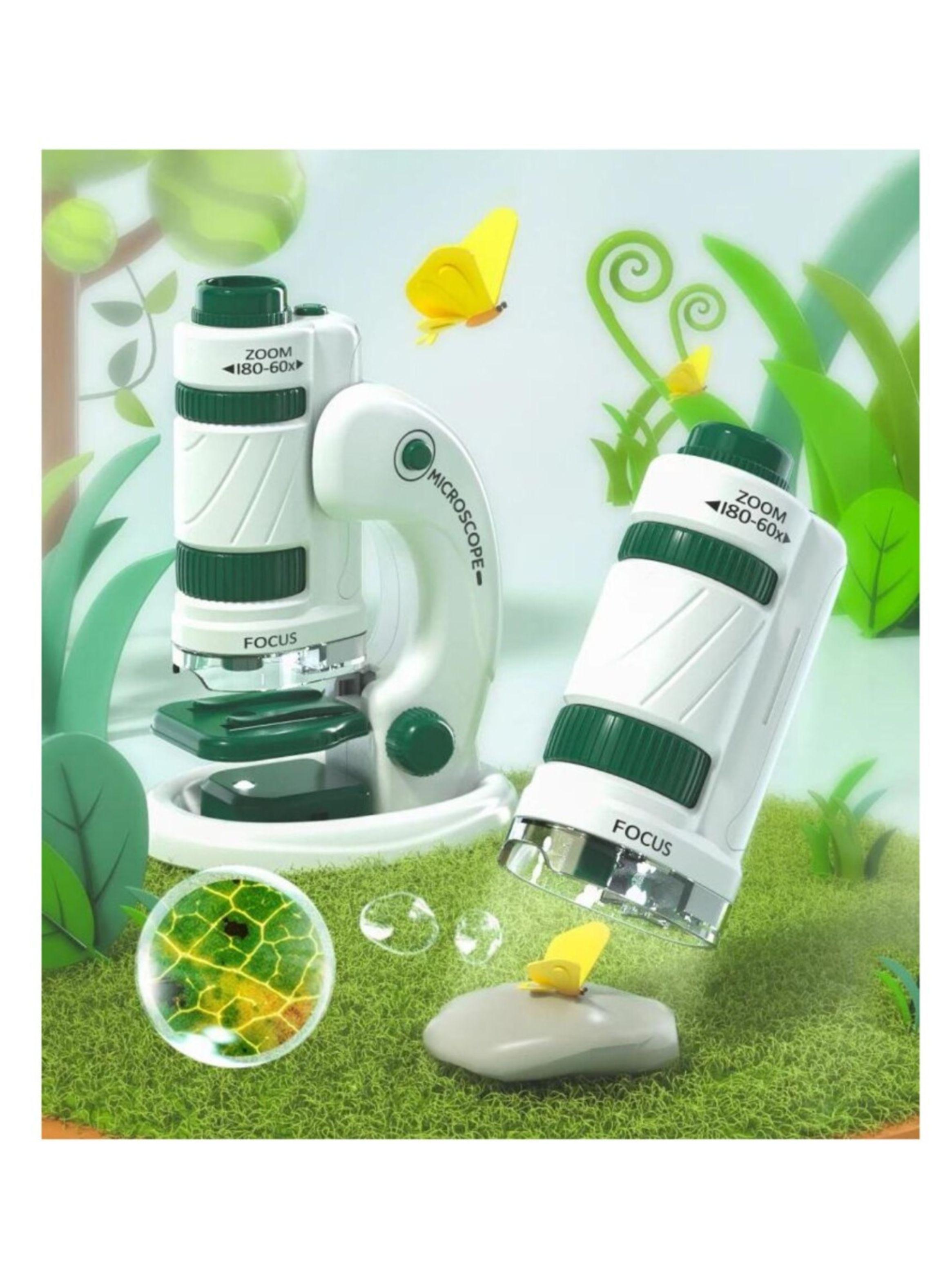 Microscopio aaptado al celular Niños Aprendizaje Dual Mz36-3